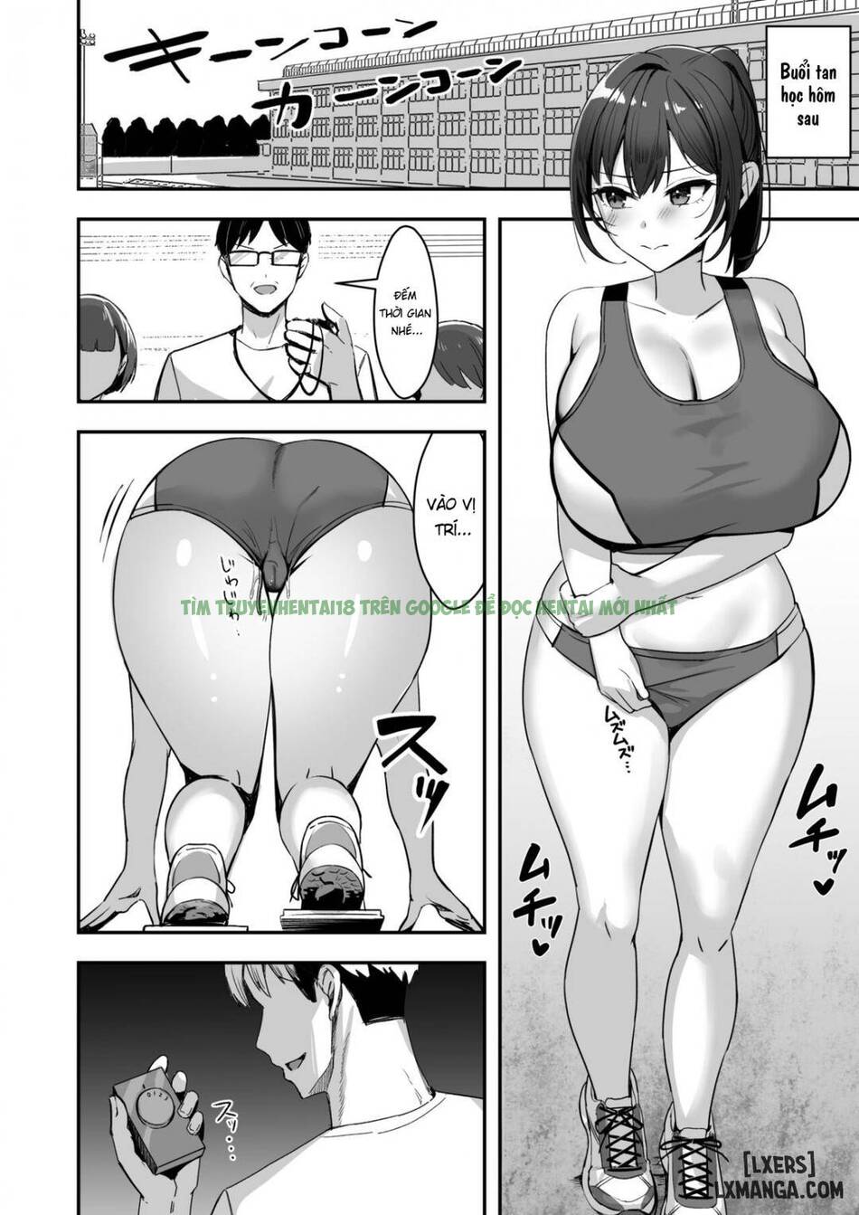 Xem ảnh 22 trong truyện hentai Bakunyuu Na Rikujoubu No Kanojo, Senpai Ni Wa Sakaraemasen - One Shot - truyenhentai18.pro