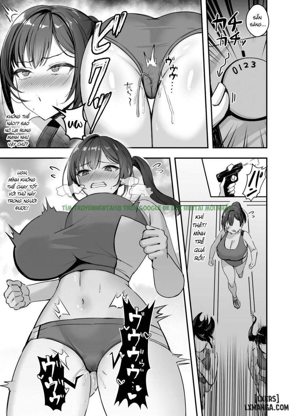 Xem ảnh 23 trong truyện hentai Bakunyuu Na Rikujoubu No Kanojo, Senpai Ni Wa Sakaraemasen - One Shot - truyenhentai18.pro