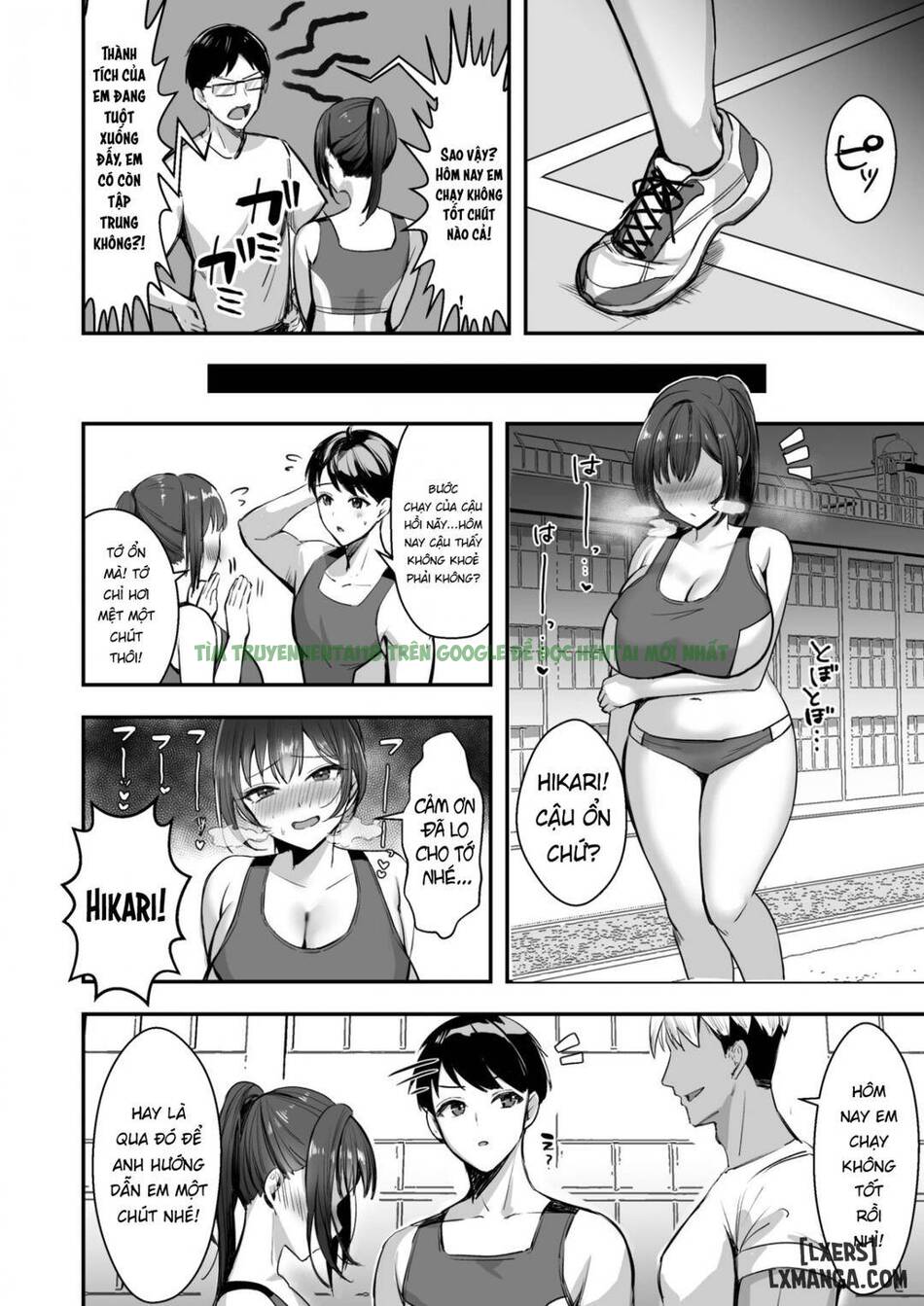 Xem ảnh 24 trong truyện hentai Bakunyuu Na Rikujoubu No Kanojo, Senpai Ni Wa Sakaraemasen - One Shot - truyenhentai18.pro