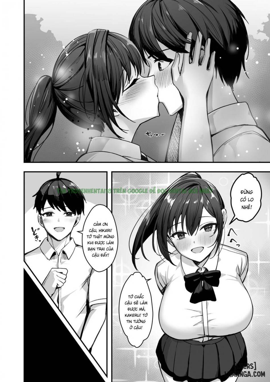 Xem ảnh 6 trong truyện hentai Bakunyuu Na Rikujoubu No Kanojo, Senpai Ni Wa Sakaraemasen - One Shot - truyenhentai18.pro