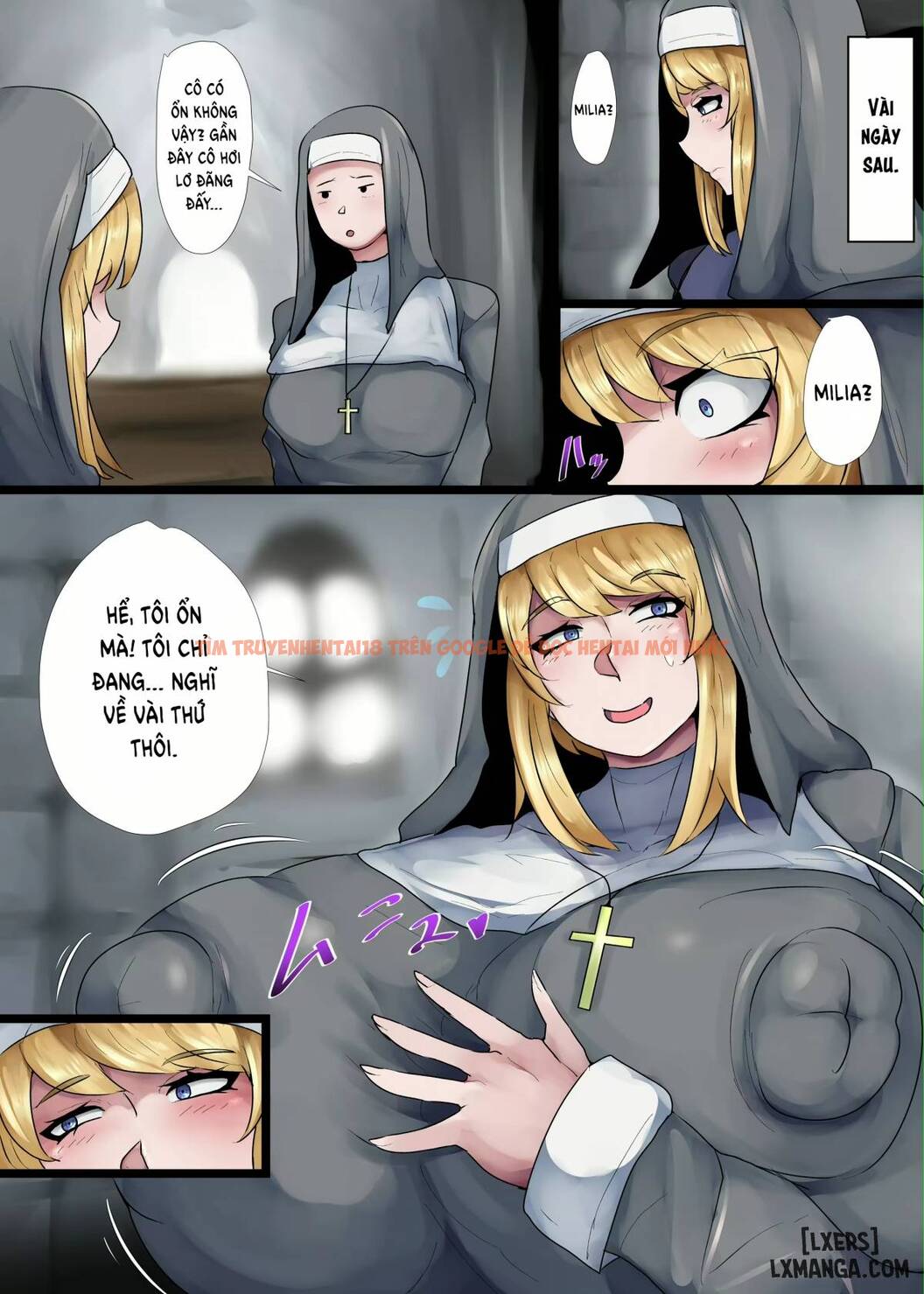 Xem ảnh 10 trong truyện hentai Bakunyuu Sister X Kyokon Goblin - One Shot - hentaitvn.net