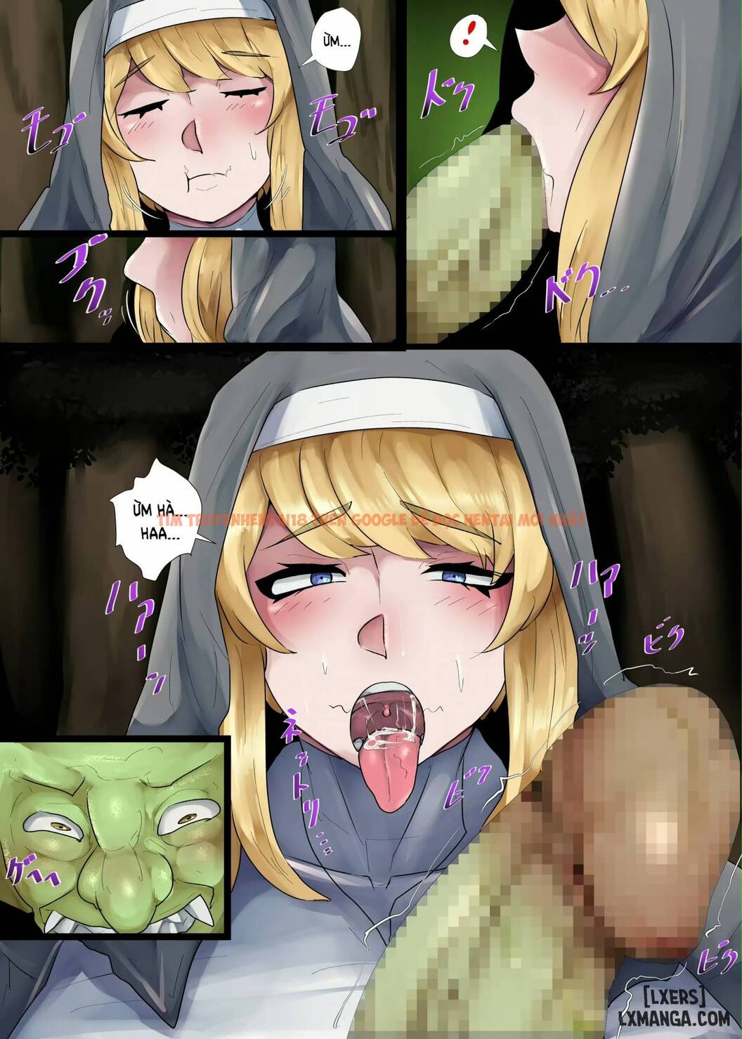 Xem ảnh 13 trong truyện hentai Bakunyuu Sister X Kyokon Goblin - One Shot - hentaitvn.net