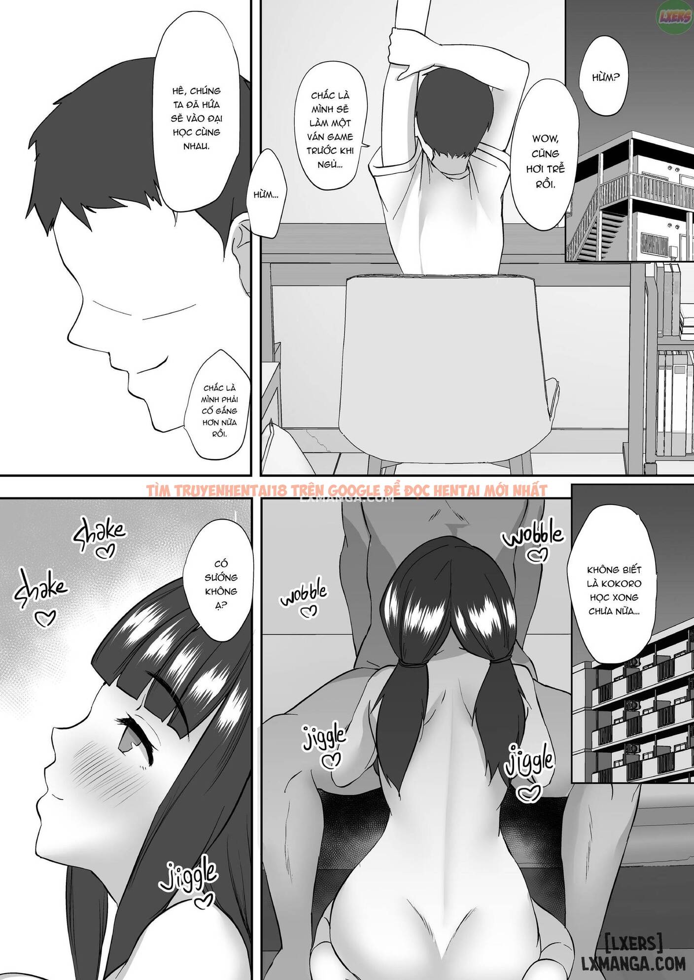 Trang truyện 21 trong truyện tranh Bạn Tôi Trở Thành Thú Cưng Để Đụ Của Gia Sư Cô Ấy - One Shot - lxmanga.org