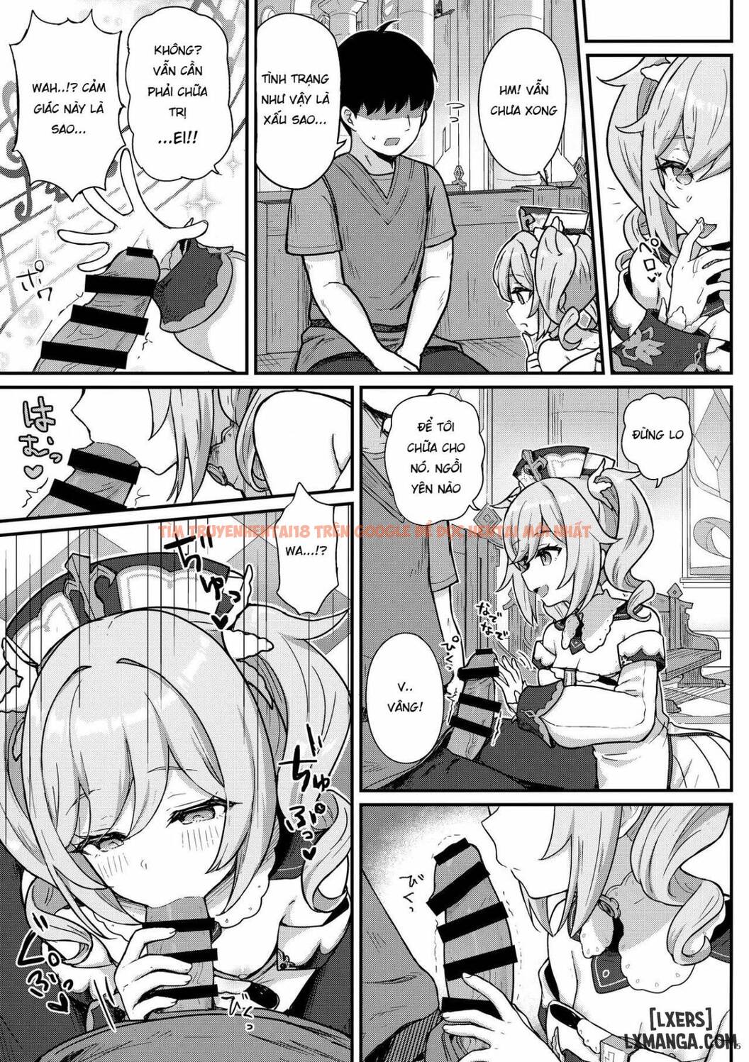 Xem ảnh 5 trong truyện hentai Barbara-Chan Ga Ecchi Na Chiryou O Shite Kureru Hon - One Shot - hentaitvn.net