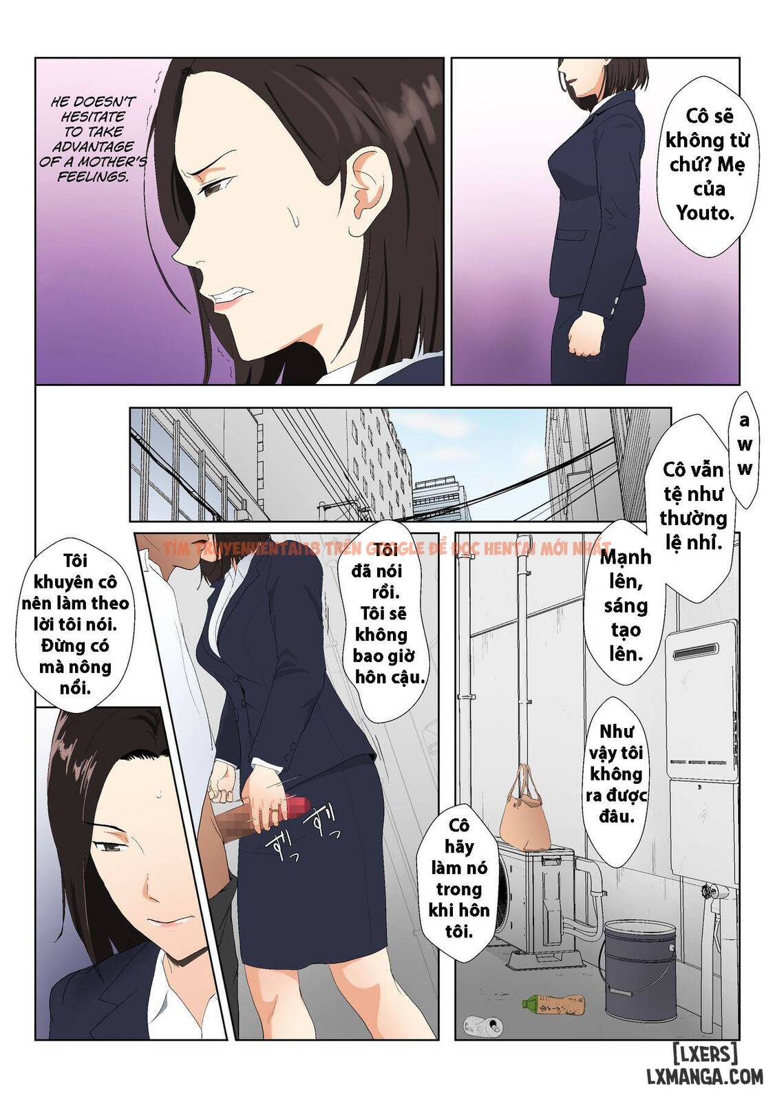 Trang truyện 10 trong truyện tranh Baricare Kaa-san Ga Dqn Ni Netorareta Vol.1 - Chap 2 Màu ( Lời thoại hàng ngày không theo nguyên tác) - lxmanga.org