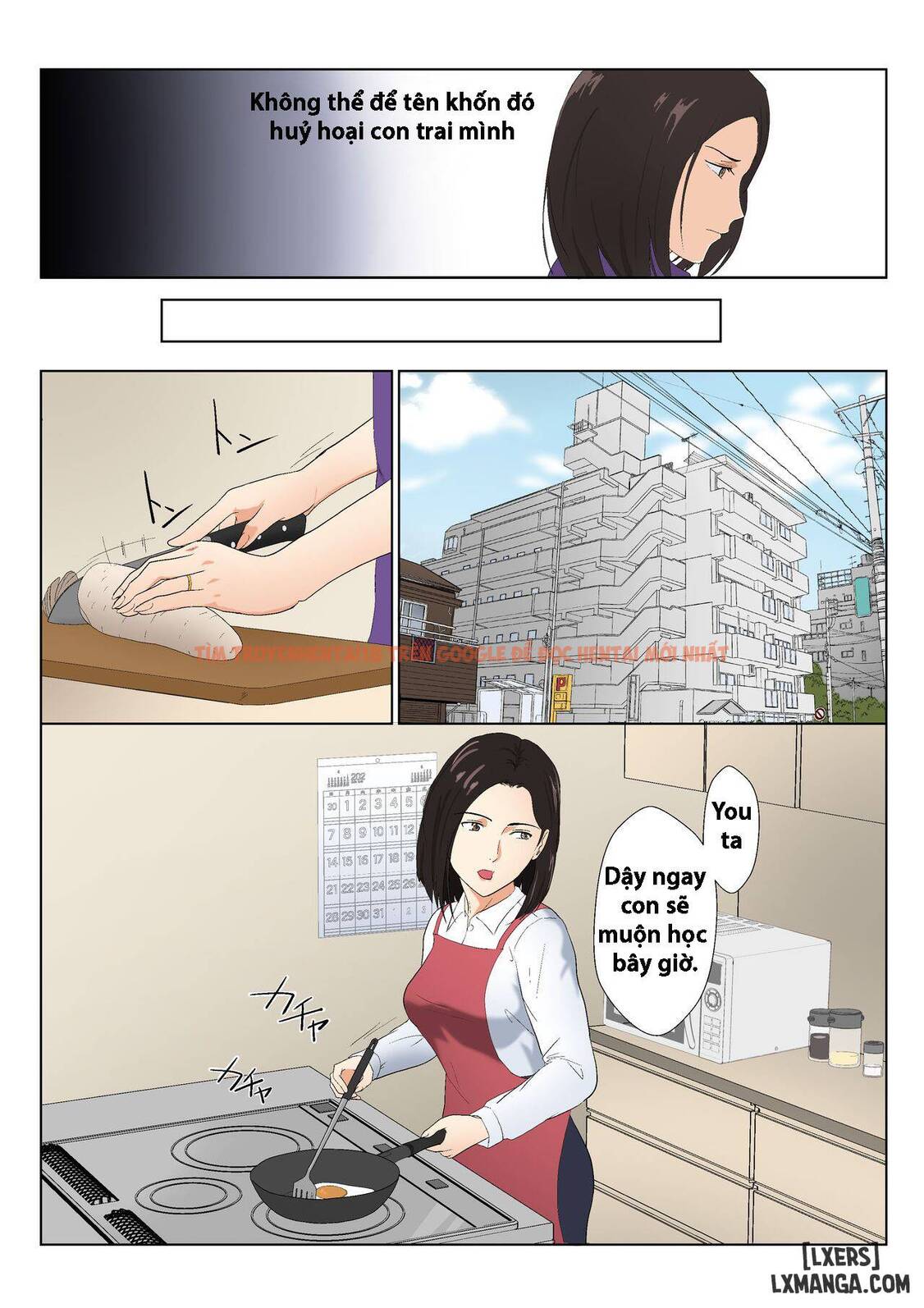 Trang truyện 4 trong truyện tranh Baricare Kaa-san Ga Dqn Ni Netorareta Vol.1 - Chap 2 Màu ( Lời thoại hàng ngày không theo nguyên tác) - lxmanga.org