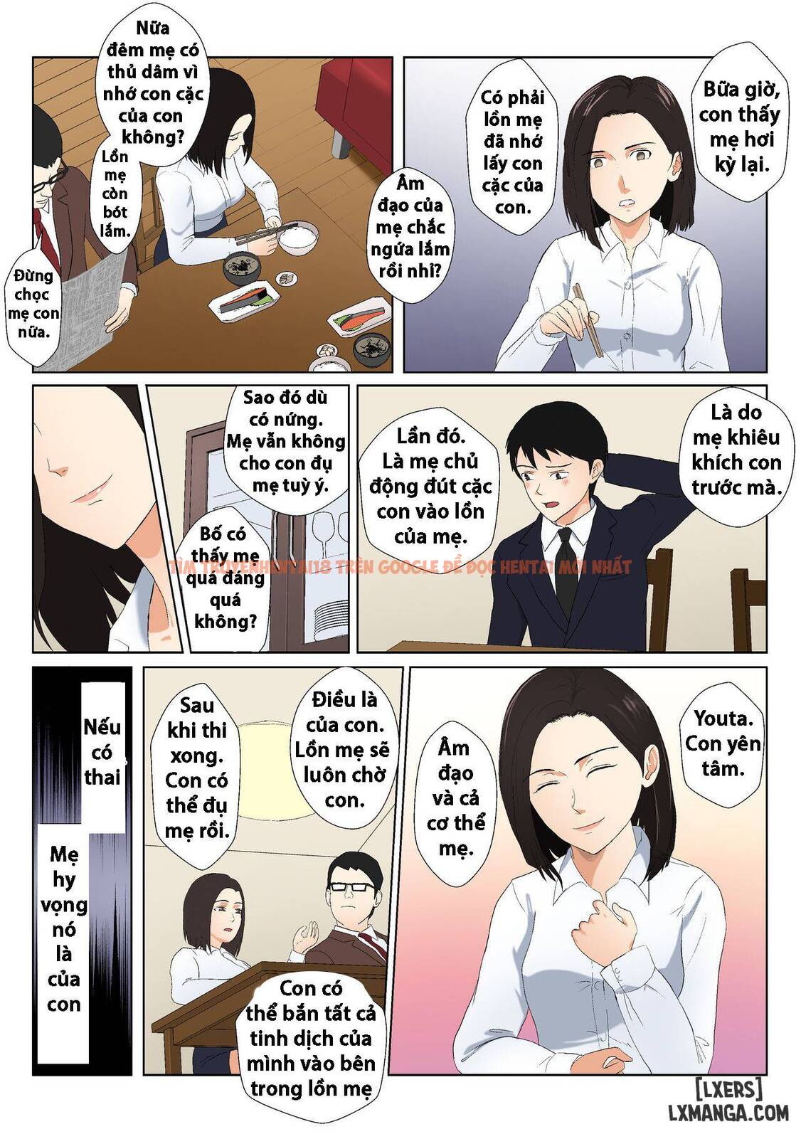 Trang truyện 6 trong truyện tranh Baricare Kaa-san Ga Dqn Ni Netorareta Vol.1 - Chap 2 Màu ( Lời thoại hàng ngày không theo nguyên tác) - lxmanga.org