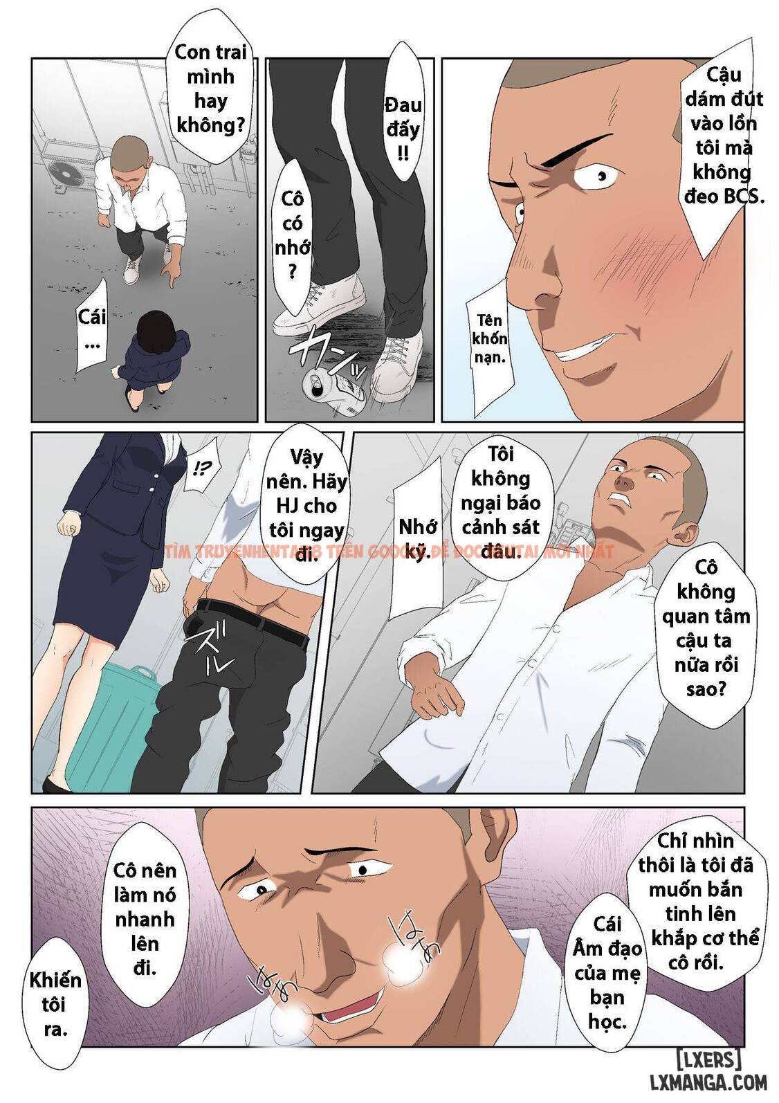 Trang truyện 9 trong truyện tranh Baricare Kaa-san Ga Dqn Ni Netorareta Vol.1 - Chap 2 Màu ( Lời thoại hàng ngày không theo nguyên tác) - lxmanga.org