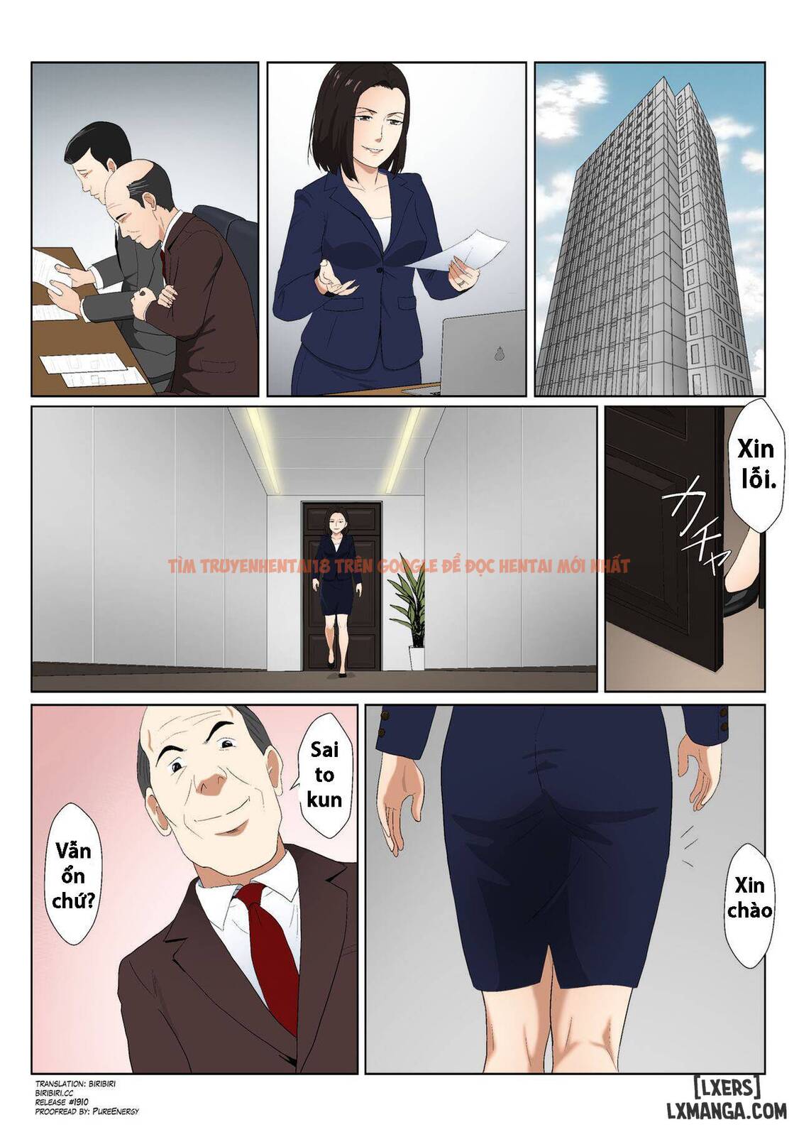 Trang truyện 4 trong truyện tranh Baricare Kaa-san Ga Dqn Ni Netorareta Vol.1 - Chap 3 Màu ( Lời thoại hàng ngày không theo nguyên tác) - lxmanga.org