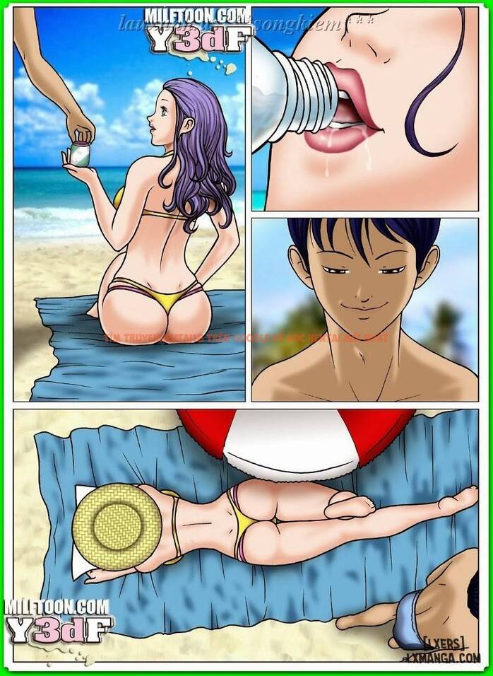 Trang truyện 4 trong truyện tranh Beach Adventure - Chapter 1 - hentai24h.pro