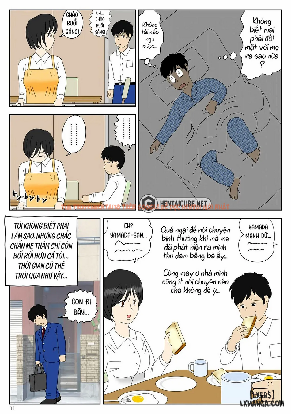 Xem ảnh page_012 trong truyện hentai Bị Mẹ Phát Hiện Đang Rình Trộm Thủ Dâm [Onaneta Kaa-san; Masturbating To Mom] - Chapter 1 - hentaitvn.net