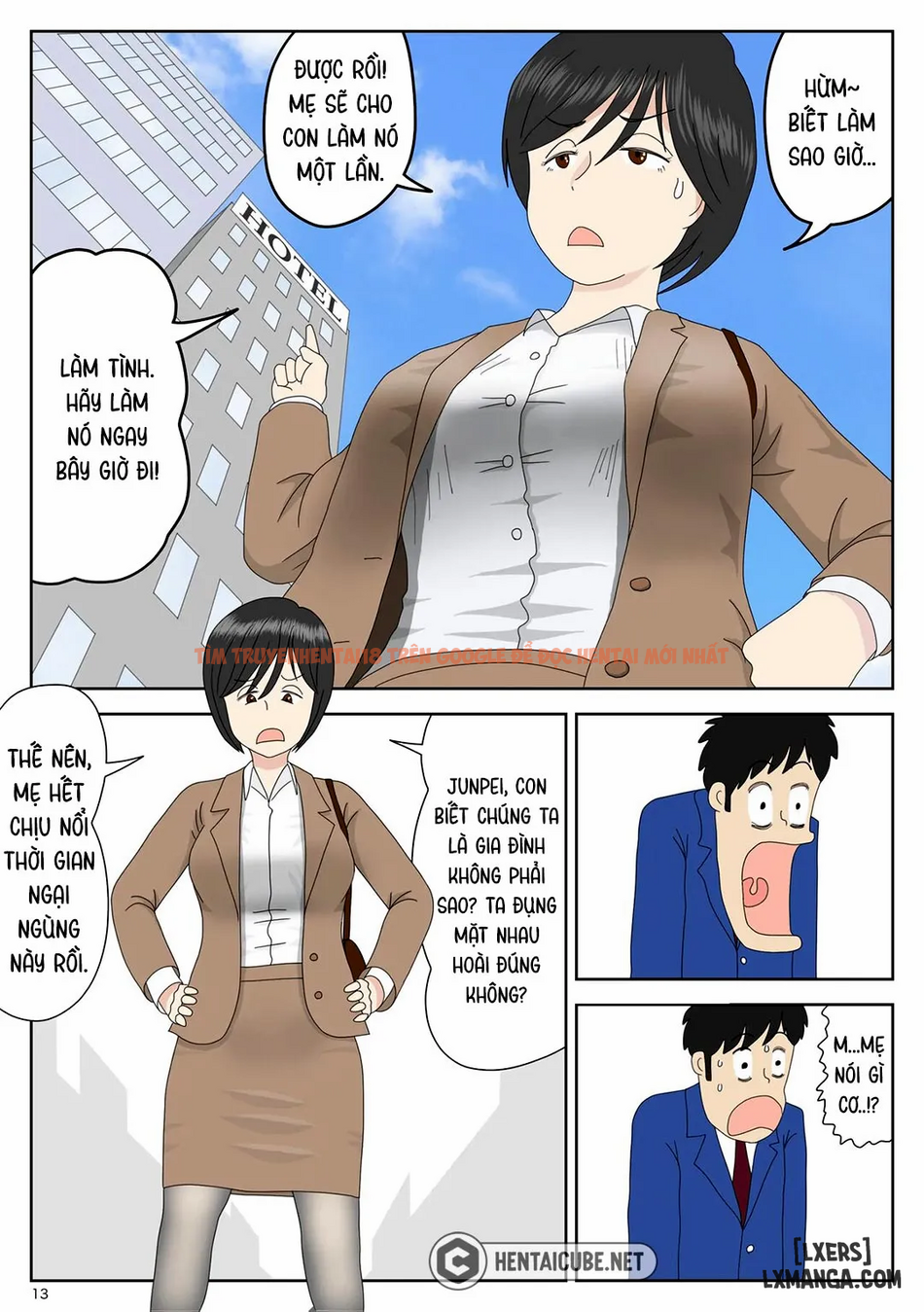 Xem ảnh page_014 trong truyện hentai Bị Mẹ Phát Hiện Đang Rình Trộm Thủ Dâm [Onaneta Kaa-san; Masturbating To Mom] - Chapter 1 - hentaitvn.net