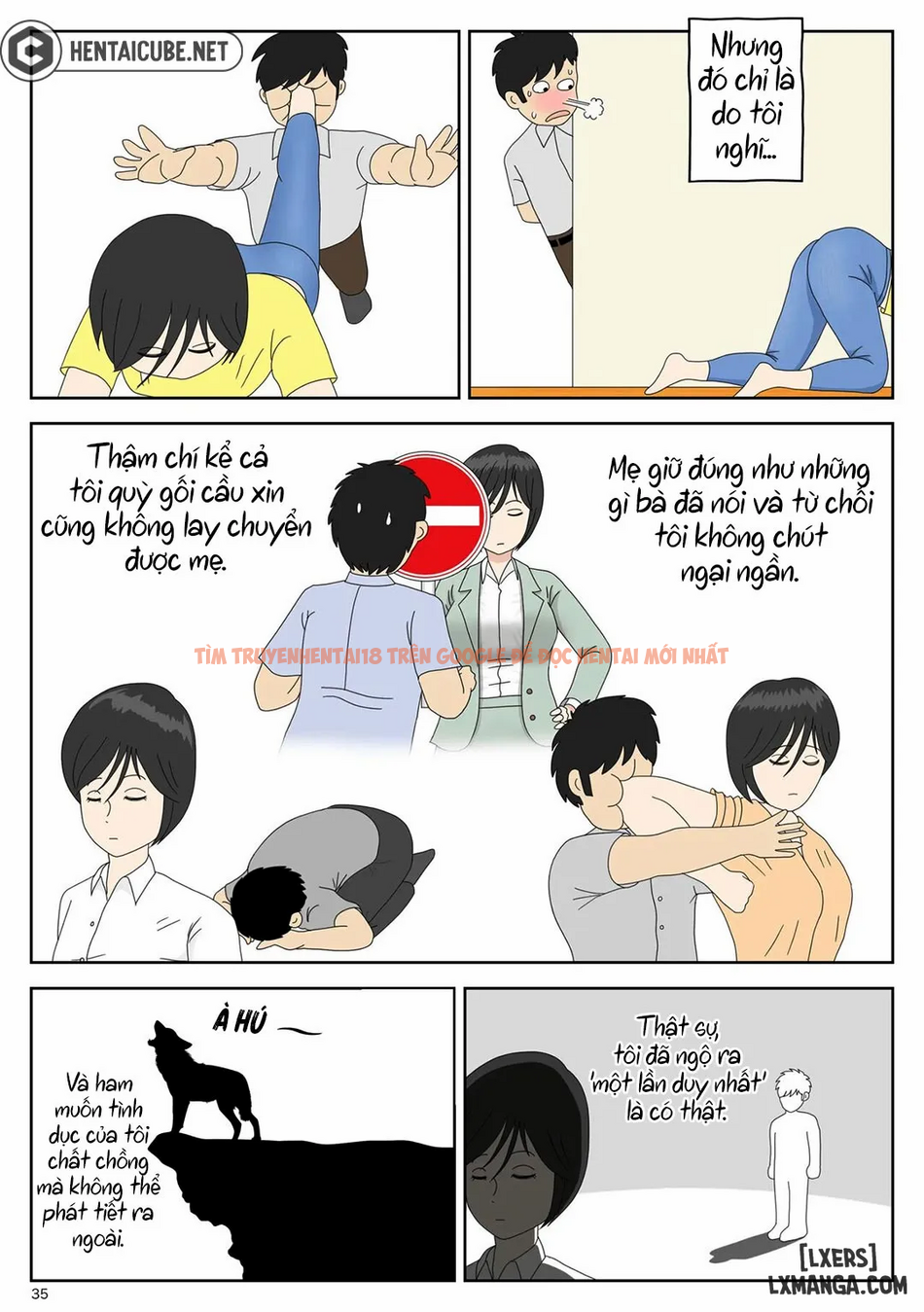 Xem ảnh page_036 trong truyện hentai Bị Mẹ Phát Hiện Đang Rình Trộm Thủ Dâm [Onaneta Kaa-san; Masturbating To Mom] - Chapter 1 - hentaitvn.net