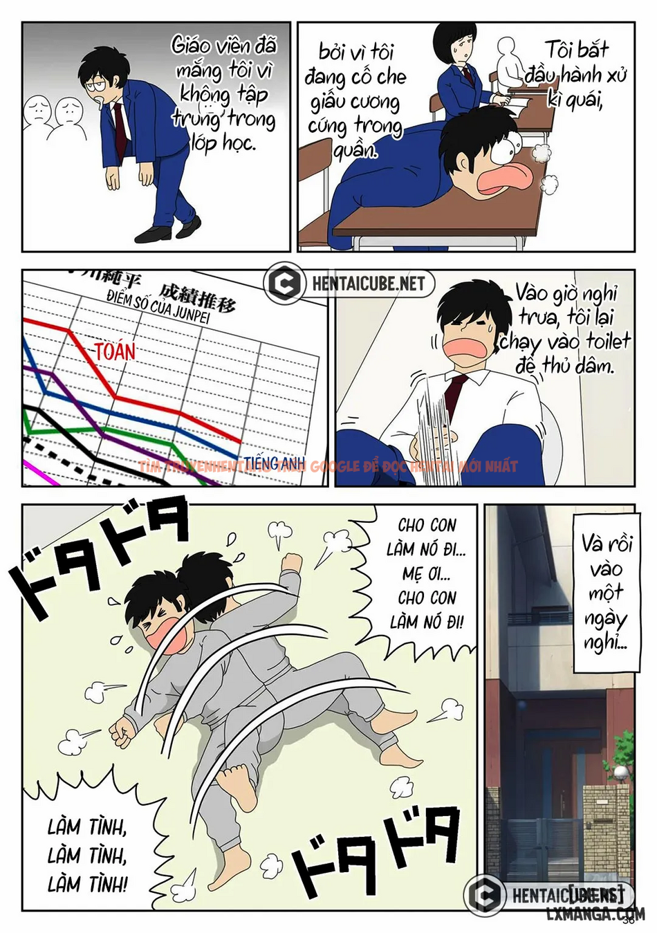 Xem ảnh page_037 trong truyện hentai Bị Mẹ Phát Hiện Đang Rình Trộm Thủ Dâm [Onaneta Kaa-san; Masturbating To Mom] - Chapter 1 - hentaitvn.net