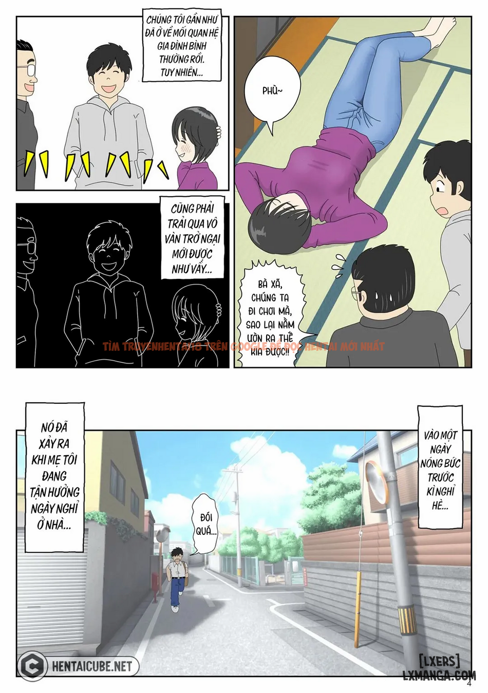 Xem ảnh page_005 trong truyện hentai Bị Mẹ Phát Hiện Đang Rình Trộm Thủ Dâm [Onaneta Kaa-san; Masturbating To Mom] - Chapter 2 Cha ở kế bên - hentaitvn.net