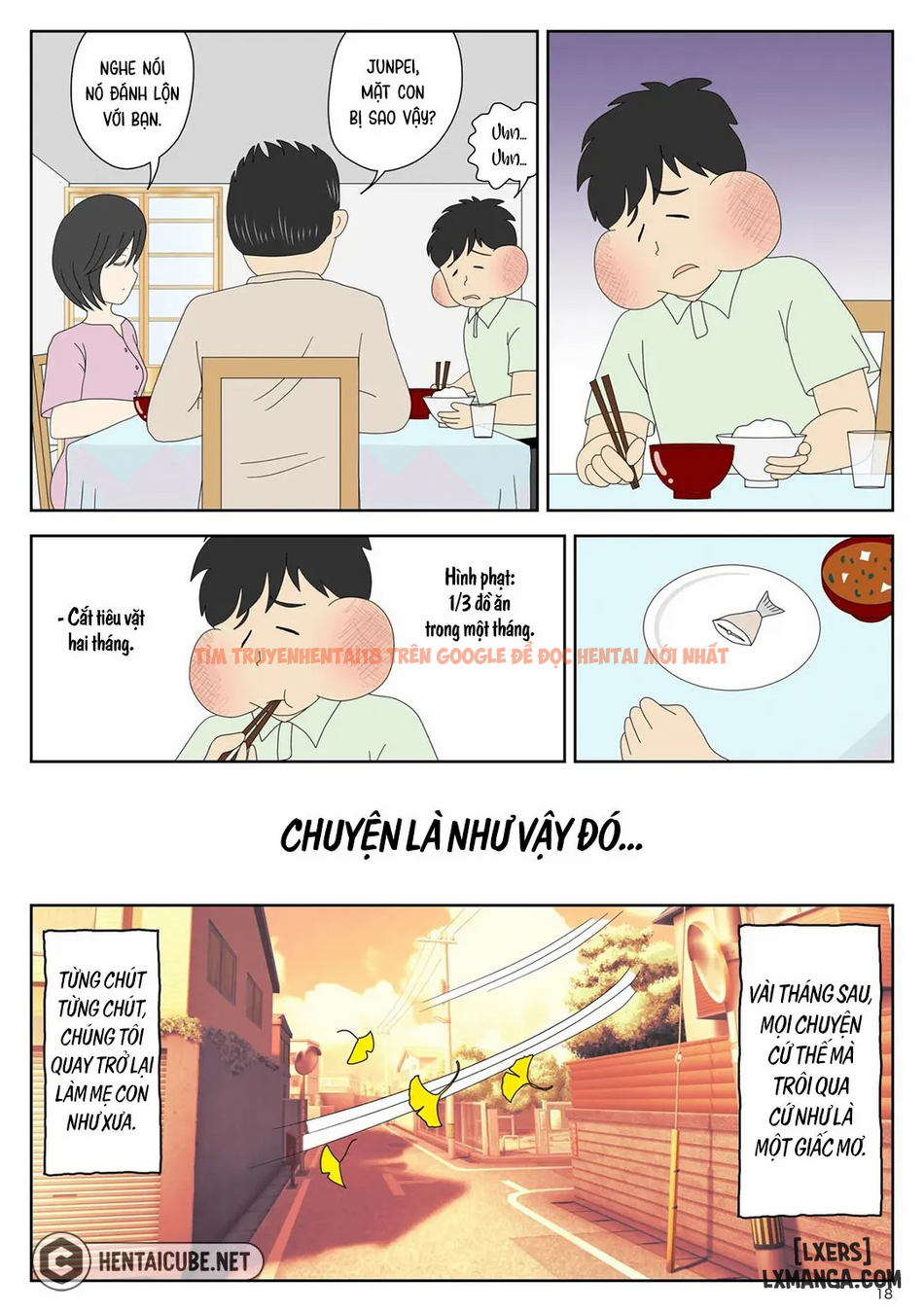 Xem ảnh page_019 trong truyện hentai Bị Mẹ Phát Hiện Đang Rình Trộm Thủ Dâm [Onaneta Kaa-san; Masturbating To Mom] - Chapter 2 Cha ở kế bên - hentaitvn.net