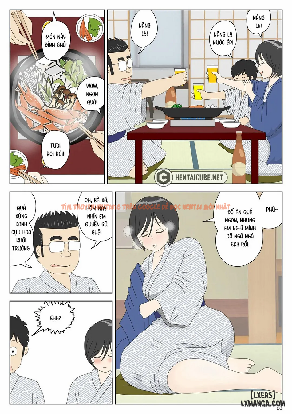 Xem ảnh page_021 trong truyện hentai Bị Mẹ Phát Hiện Đang Rình Trộm Thủ Dâm [Onaneta Kaa-san; Masturbating To Mom] - Chapter 2 Cha ở kế bên - hentaitvn.net
