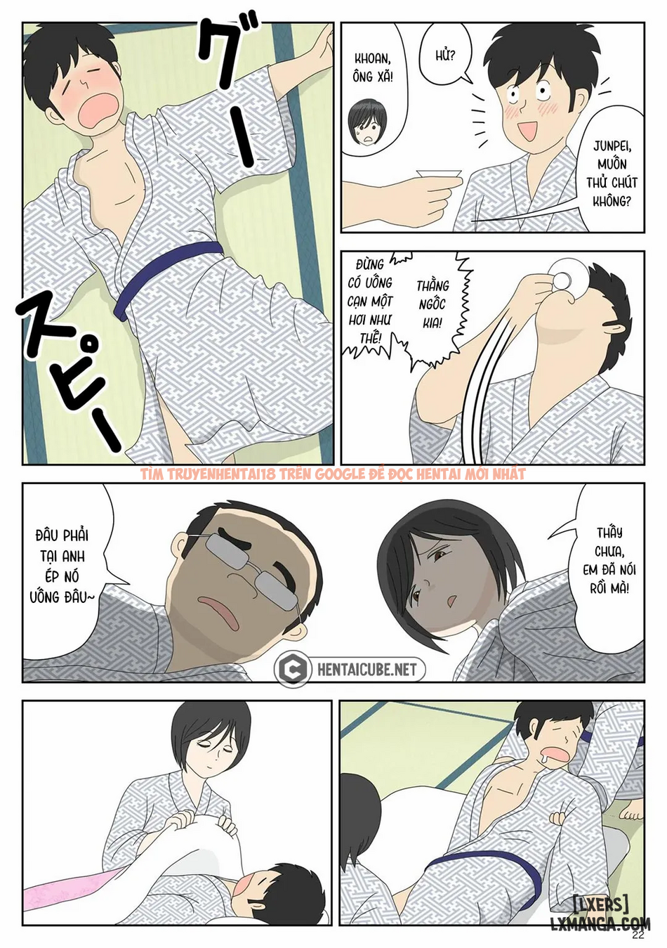 Xem ảnh page_023 trong truyện hentai Bị Mẹ Phát Hiện Đang Rình Trộm Thủ Dâm [Onaneta Kaa-san; Masturbating To Mom] - Chapter 2 Cha ở kế bên - hentaitvn.net