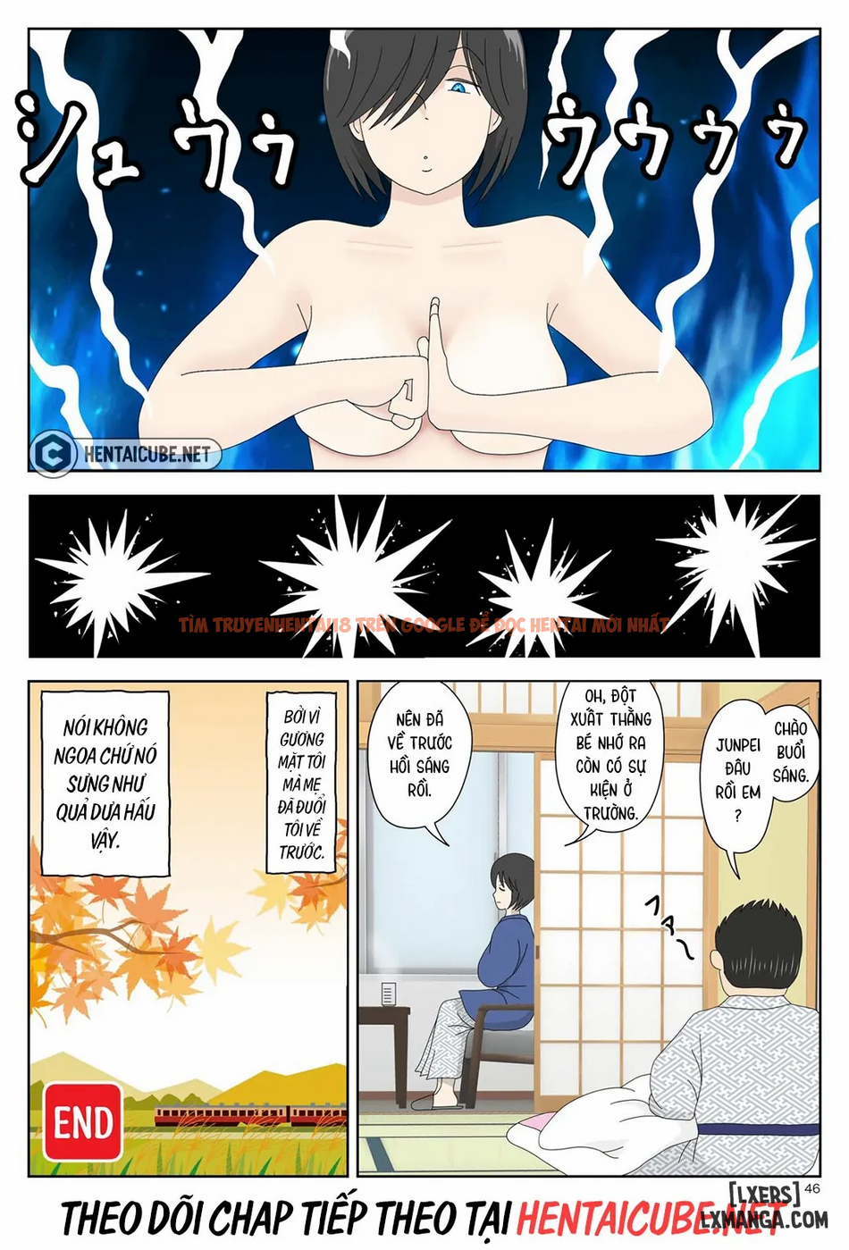 Xem ảnh page_047 trong truyện hentai Bị Mẹ Phát Hiện Đang Rình Trộm Thủ Dâm [Onaneta Kaa-san; Masturbating To Mom] - Chapter 2 Cha ở kế bên - hentaitvn.net