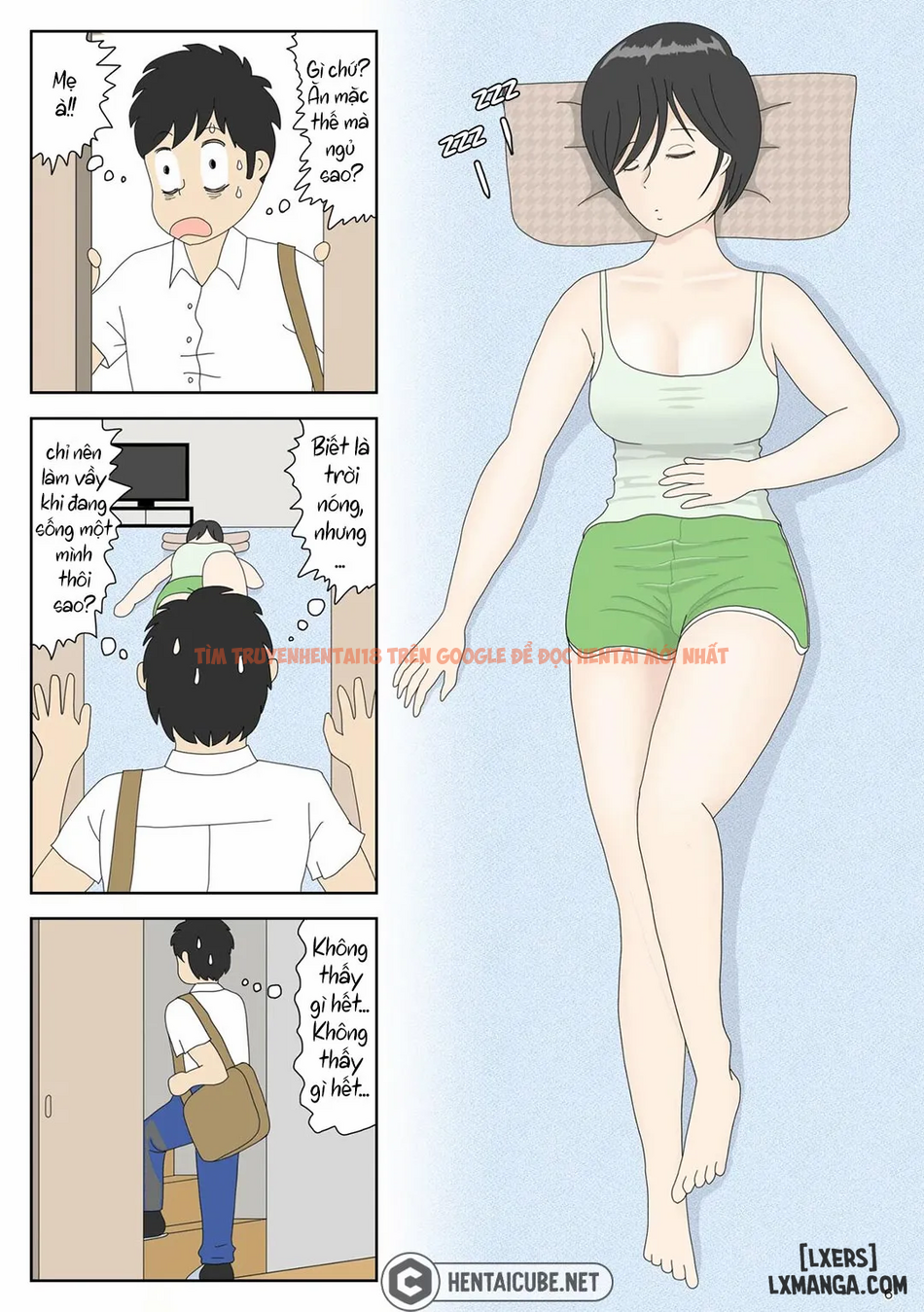 Xem ảnh page_007 trong truyện hentai Bị Mẹ Phát Hiện Đang Rình Trộm Thủ Dâm [Onaneta Kaa-san; Masturbating To Mom] - Chapter 2 - hentaitvn.net