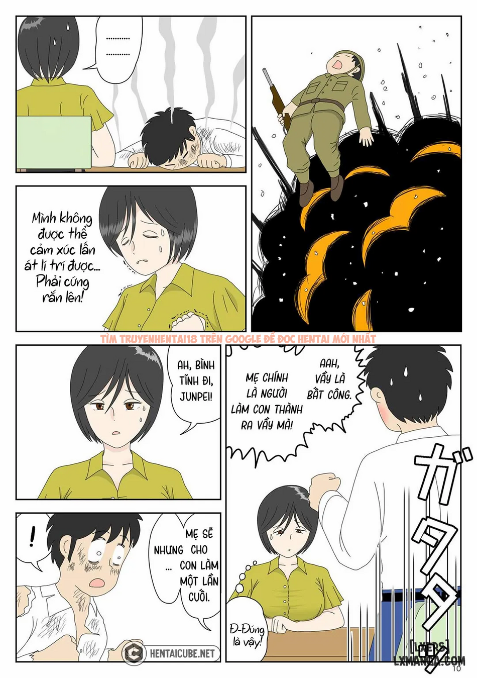 Xem ảnh page_011 trong truyện hentai Bị Mẹ Phát Hiện Đang Rình Trộm Thủ Dâm [Onaneta Kaa-san; Masturbating To Mom] - Chapter 3 Đỉnh cao sung sướng - hentaitvn.net