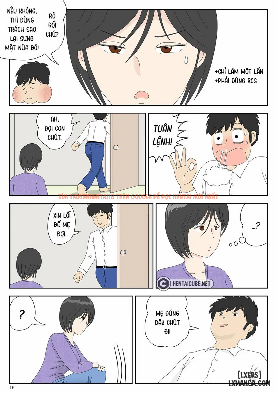Xem ảnh page_016 trong truyện hentai Bị Mẹ Phát Hiện Đang Rình Trộm Thủ Dâm [Onaneta Kaa-san; Masturbating To Mom] - Chapter 3 Đỉnh cao sung sướng - hentaitvn.net