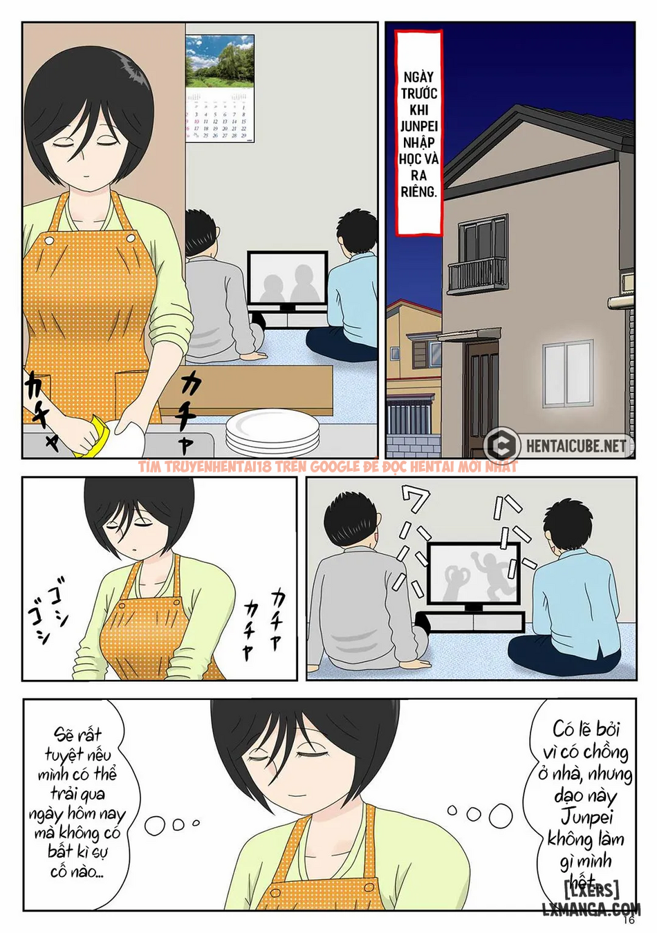 Xem ảnh page_017 trong truyện hentai Bị Mẹ Phát Hiện Đang Rình Trộm Thủ Dâm [Onaneta Kaa-san; Masturbating To Mom] - Chapter 4 Thú vui của con trai tôi - hentaitvn.net