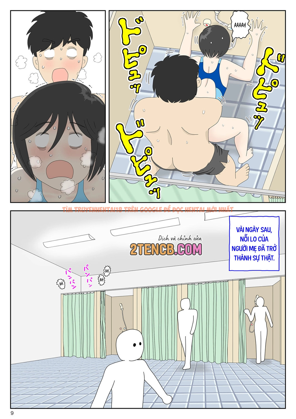 Xem ảnh page_009 trong truyện hentai Bị Mẹ Phát Hiện Đang Rình Trộm Thủ Dâm [Onaneta Kaa-san; Masturbating To Mom] - Chapter 6 Người mẹ sa ngã - hentaitvn.net