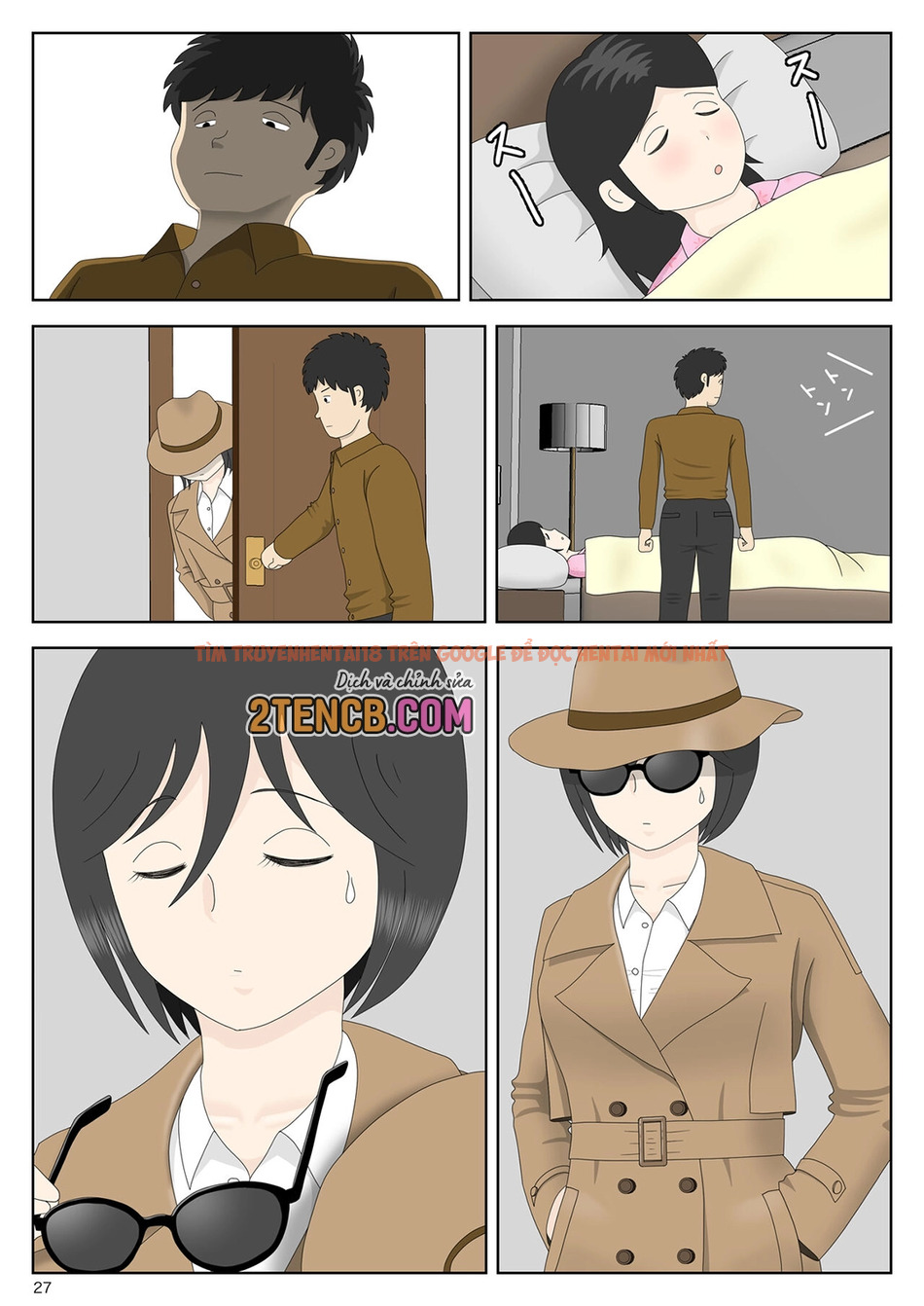 Xem ảnh page_027 trong truyện hentai Bị Mẹ Phát Hiện Đang Rình Trộm Thủ Dâm [Onaneta Kaa-san; Masturbating To Mom] - Chapter 6 Người mẹ sa ngã - hentaitvn.net