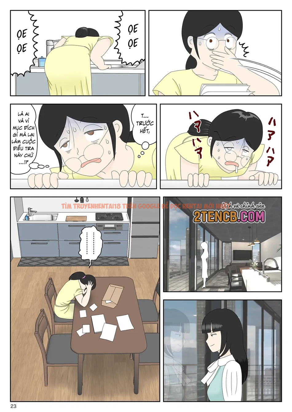 Xem ảnh page_023 trong truyện hentai Bị Mẹ Phát Hiện Đang Rình Trộm Thủ Dâm [Onaneta Kaa-san; Masturbating To Mom] - Chapter 7 Nguồn cảm hứng - hentaitvn.net