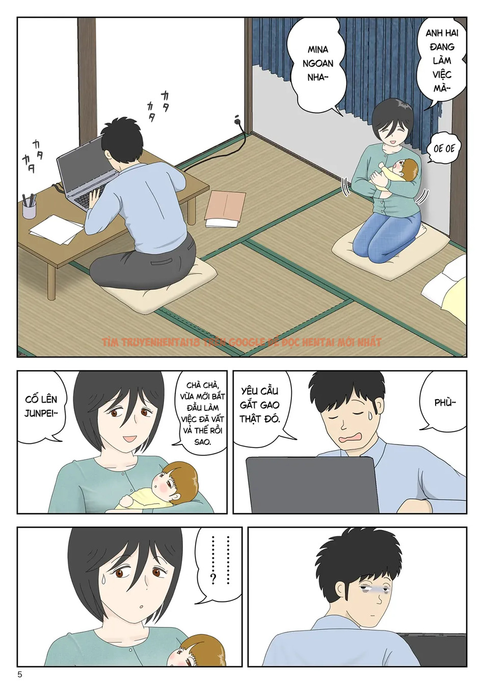 Xem ảnh page_005 trong truyện hentai Bị Mẹ Phát Hiện Đang Rình Trộm Thủ Dâm [Onaneta Kaa-san; Masturbating To Mom] - Chapter 8END Năm tháng đổi thay - hentaitvn.net