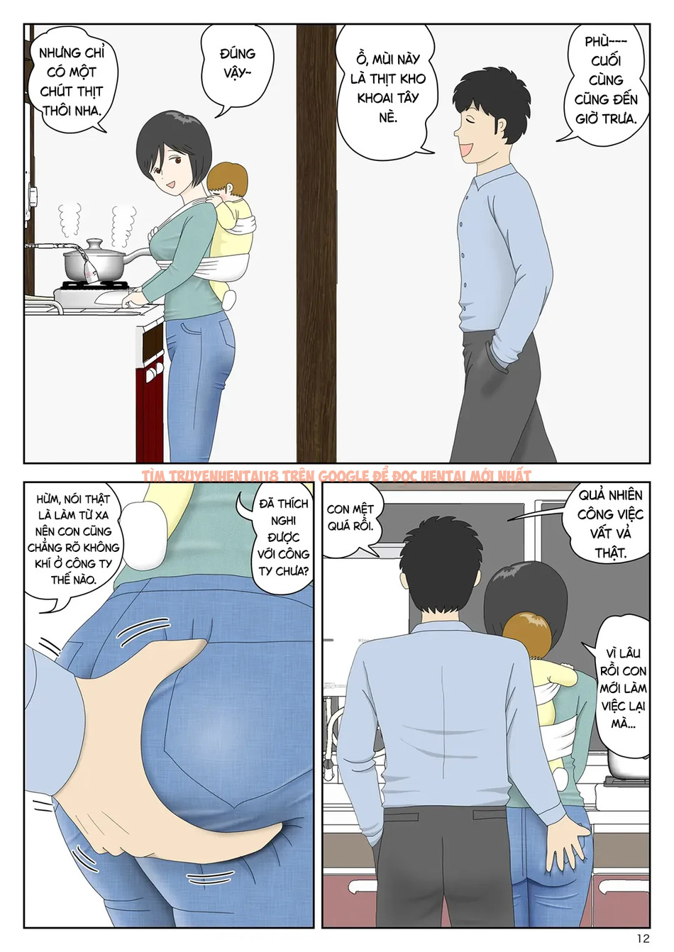 Xem ảnh page_012 trong truyện hentai Bị Mẹ Phát Hiện Đang Rình Trộm Thủ Dâm [Onaneta Kaa-san; Masturbating To Mom] - Chapter 8END Năm tháng đổi thay - hentaitvn.net