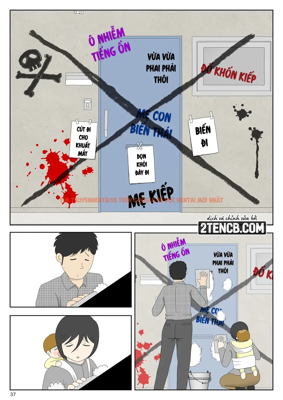 Xem ảnh page_037 trong truyện hentai Bị Mẹ Phát Hiện Đang Rình Trộm Thủ Dâm [Onaneta Kaa-san; Masturbating To Mom] - Chapter 8END Năm tháng đổi thay - hentaitvn.net