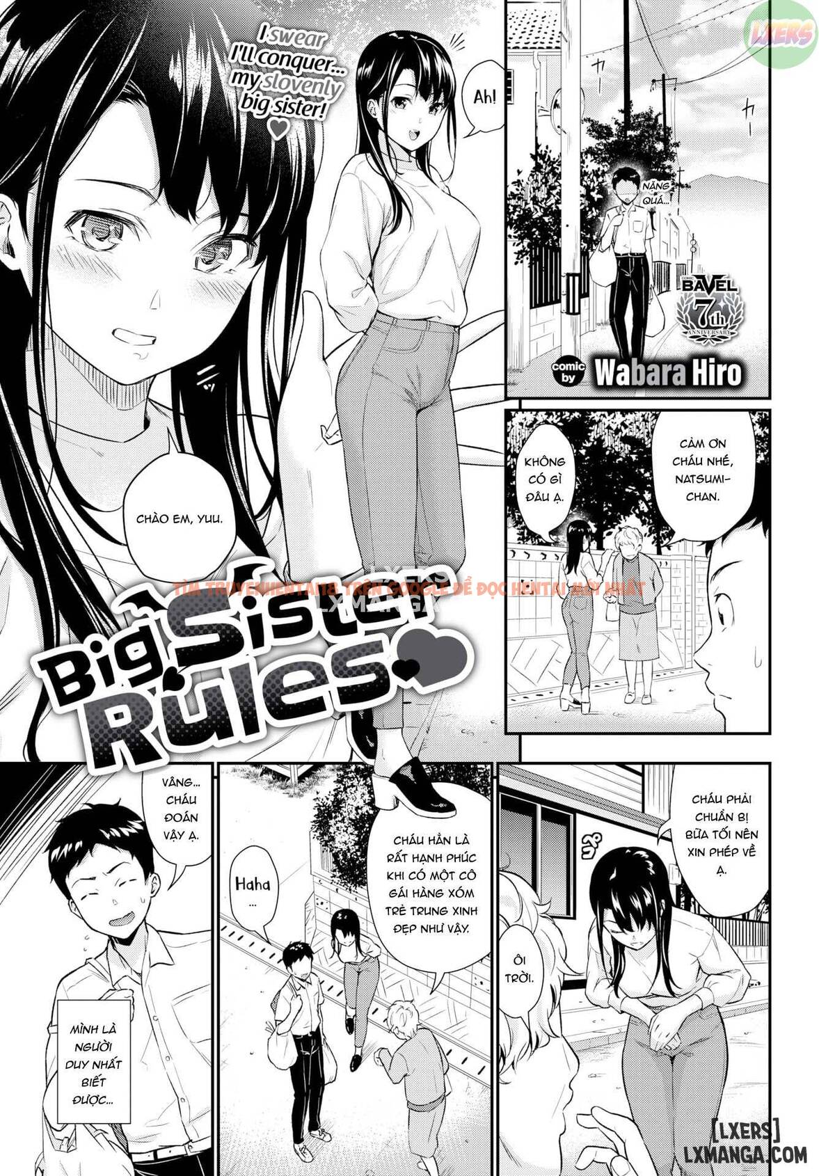 Trang truyện 3 trong truyện tranh Big Sister Rules ❤ - One Shot - hentai24h.pro