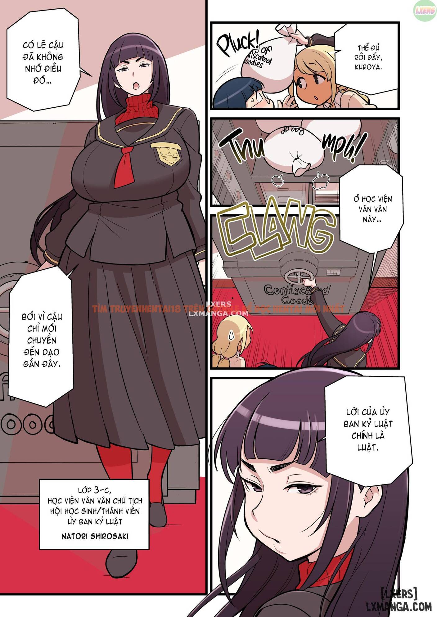 Xem ảnh Vú Bự Và Đội Kỷ Luật - Chapter 1 - 3 - HentaiTruyen.fun