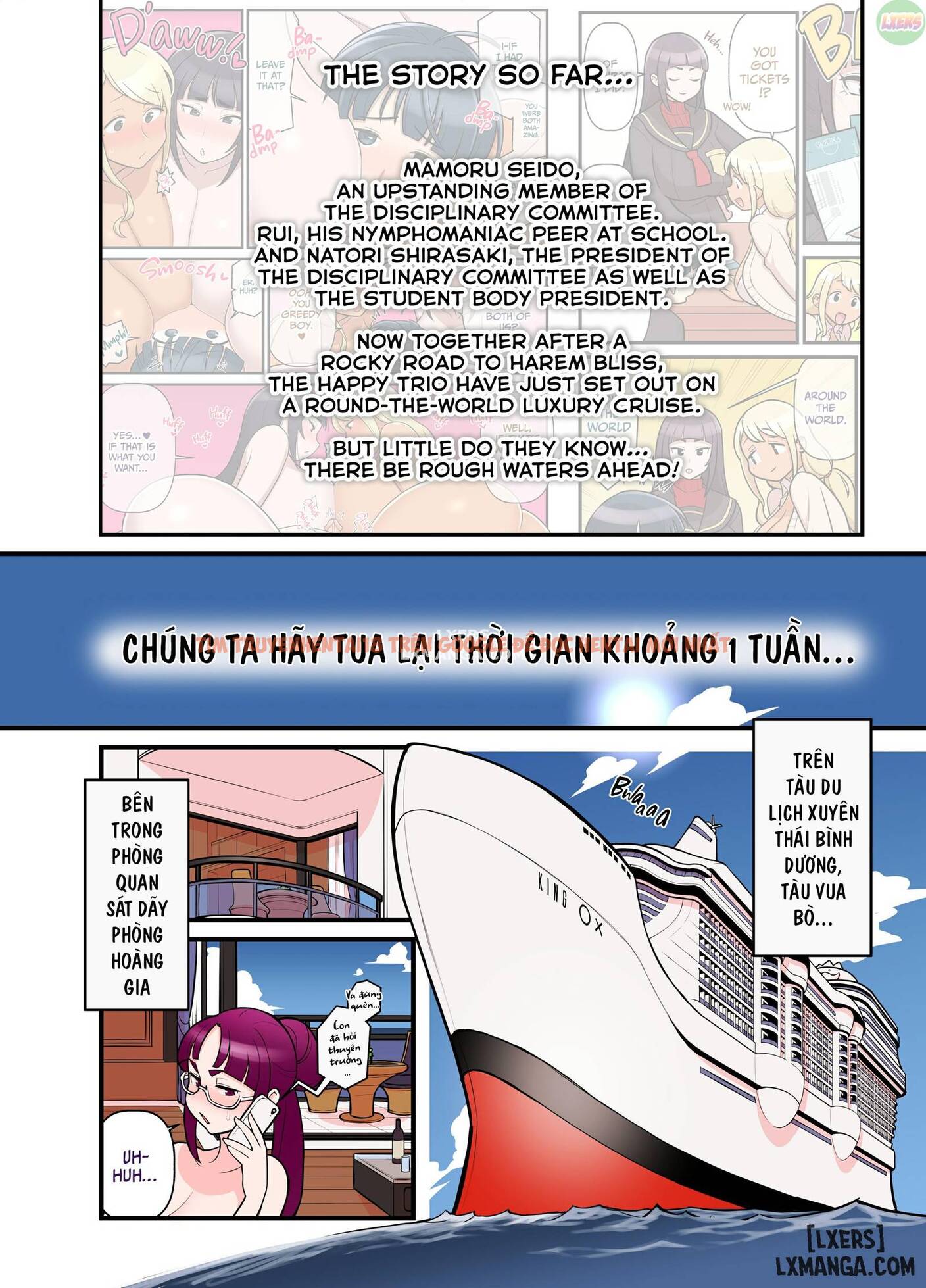 Xem ảnh Vú Bự Và Đội Kỷ Luật - Chapter 3 END - 7 - HentaiTruyen.fun