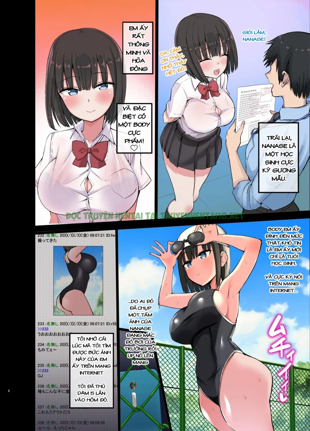 Xem ảnh 6 trong truyện hentai Bitch Gal! Sensei No BIG Chinchin Daaisuki - One Shot - truyenhentai18.pro