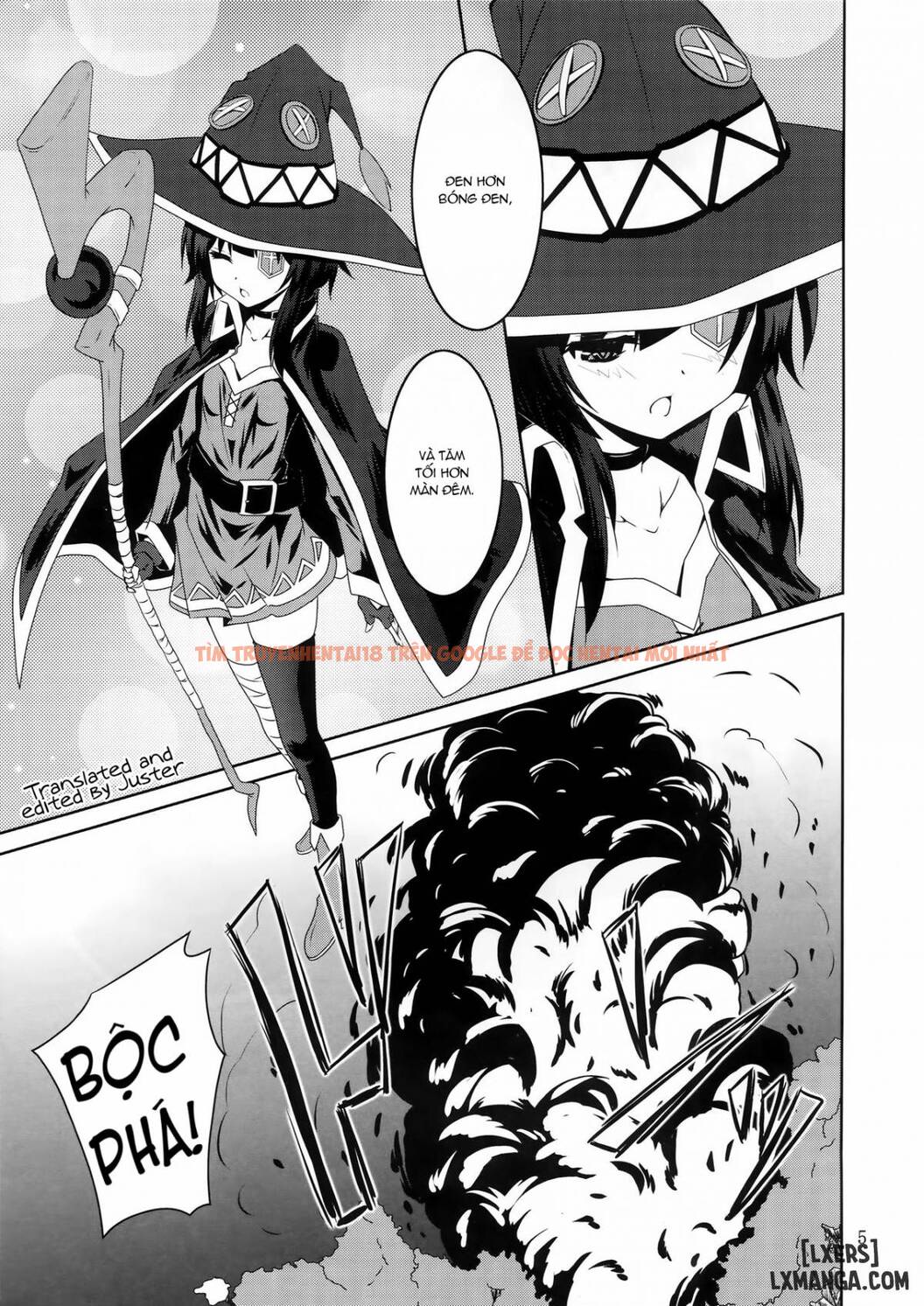 Xem ảnh 2 trong truyện hentai Blessing Upon Megumin And The Tentacles - One Shot - hentaitvn.net
