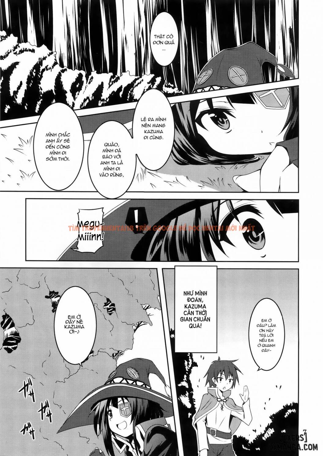 Xem ảnh 4 trong truyện hentai Blessing Upon Megumin And The Tentacles - One Shot - hentaitvn.net