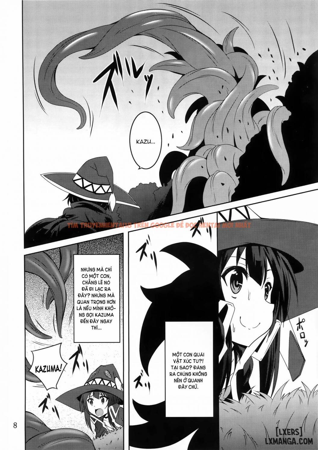 Xem ảnh 5 trong truyện hentai Blessing Upon Megumin And The Tentacles - One Shot - hentaitvn.net