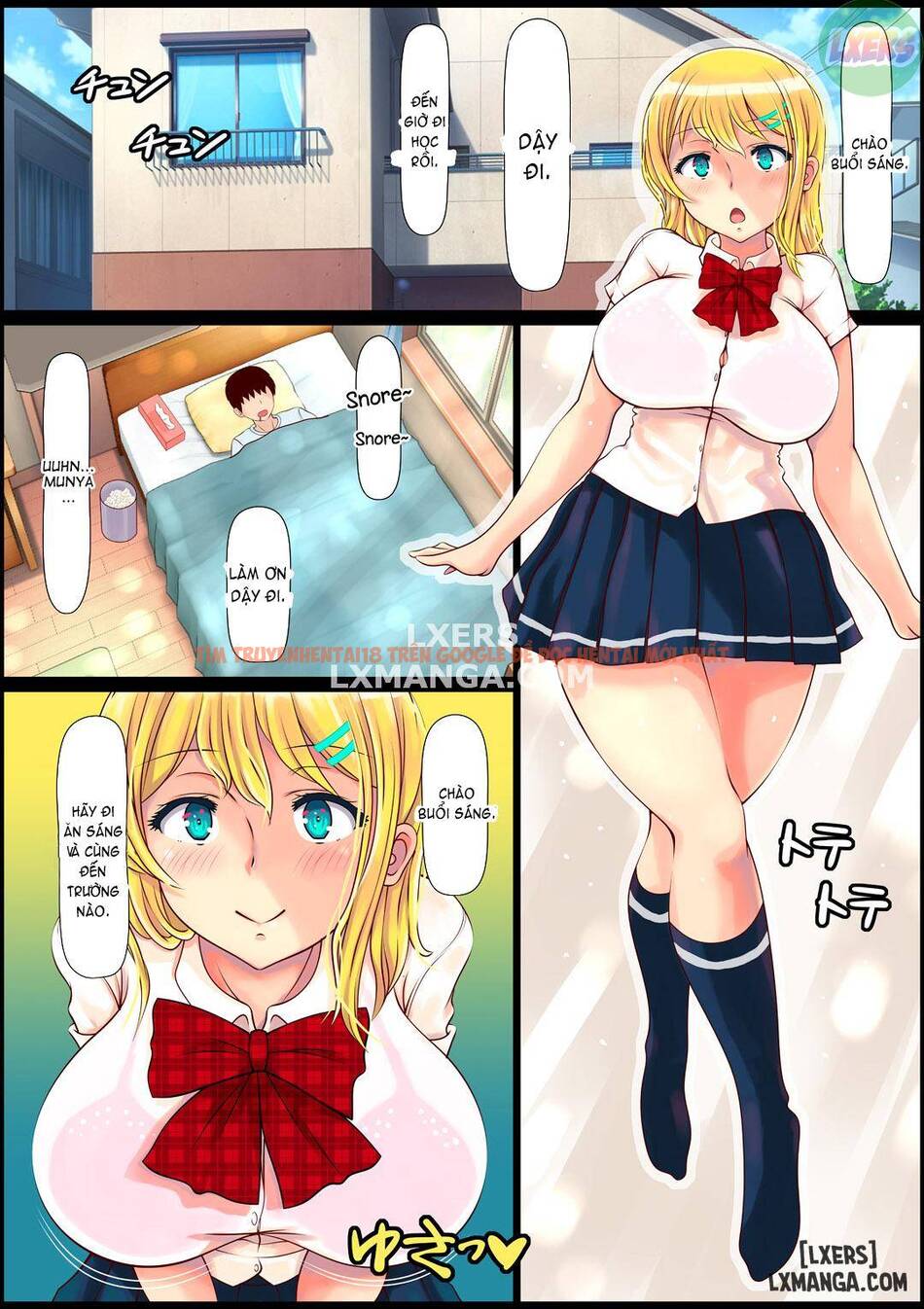 Trang truyện 1 trong truyện tranh Blond Joshi Ryuugakusei Tanetsuke Press Namahame Taiken - One Shot - www.truyentvn.net