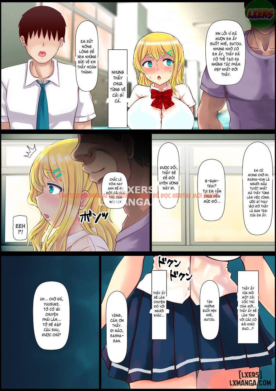 Trang truyện 38 trong truyện tranh Blond Joshi Ryuugakusei Tanetsuke Press Namahame Taiken - One Shot - www.truyentvn.net