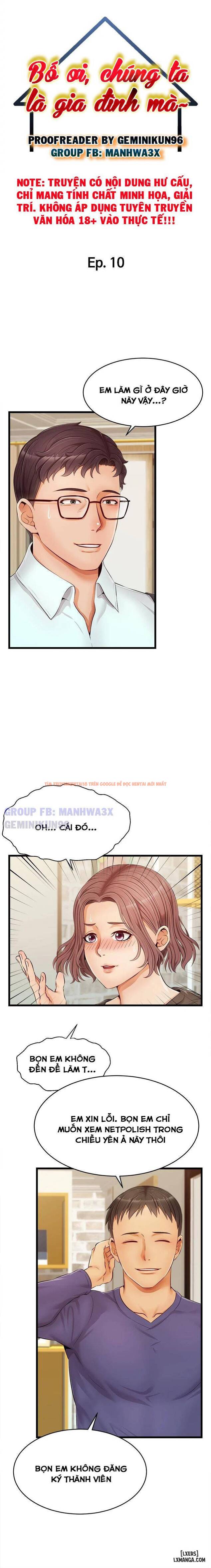 Trang truyện 3 trong truyện tranh Bố Ơi, Chúng Ta Là Gia Đình Mà~ - Chapter 10 - hentai24h.pro