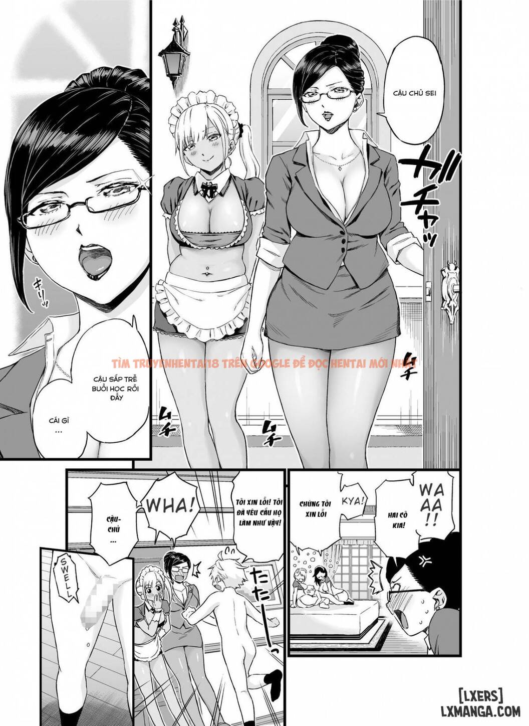 Trang truyện 33 trong truyện tranh Quan Hệ Cùng Với Các Vú Nuôi - One Shot - lxmanga.org