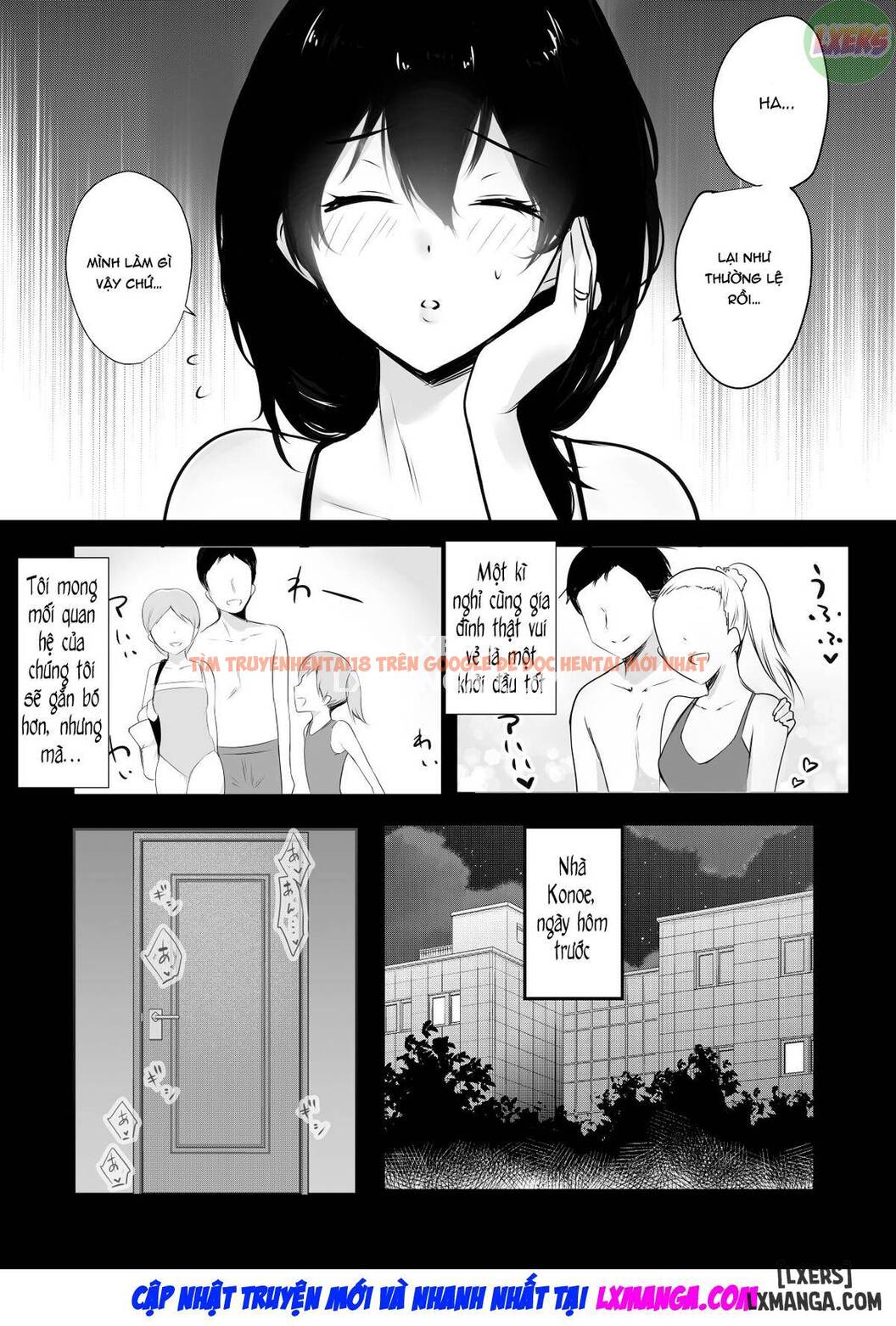 Trang truyện 9 trong truyện tranh Mùa Hè Mẹ Kế Tôi Thích Đã Bị Đám Đàn Ông Hiếp Dâm Mang Thai - Chap 1 - lxmanga.org