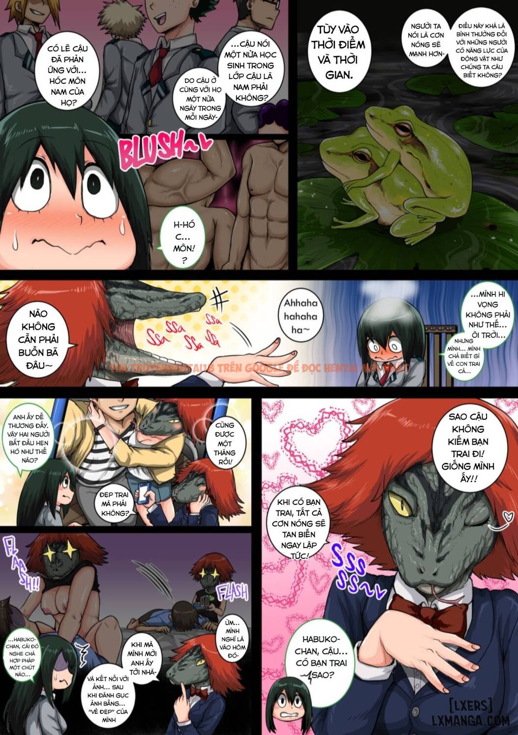 Trang truyện 8 trong truyện tranh Boku No Harem Academia 6-wa “doubutsu-teki Na Kanojo” - One Shot - hentai24h.pro