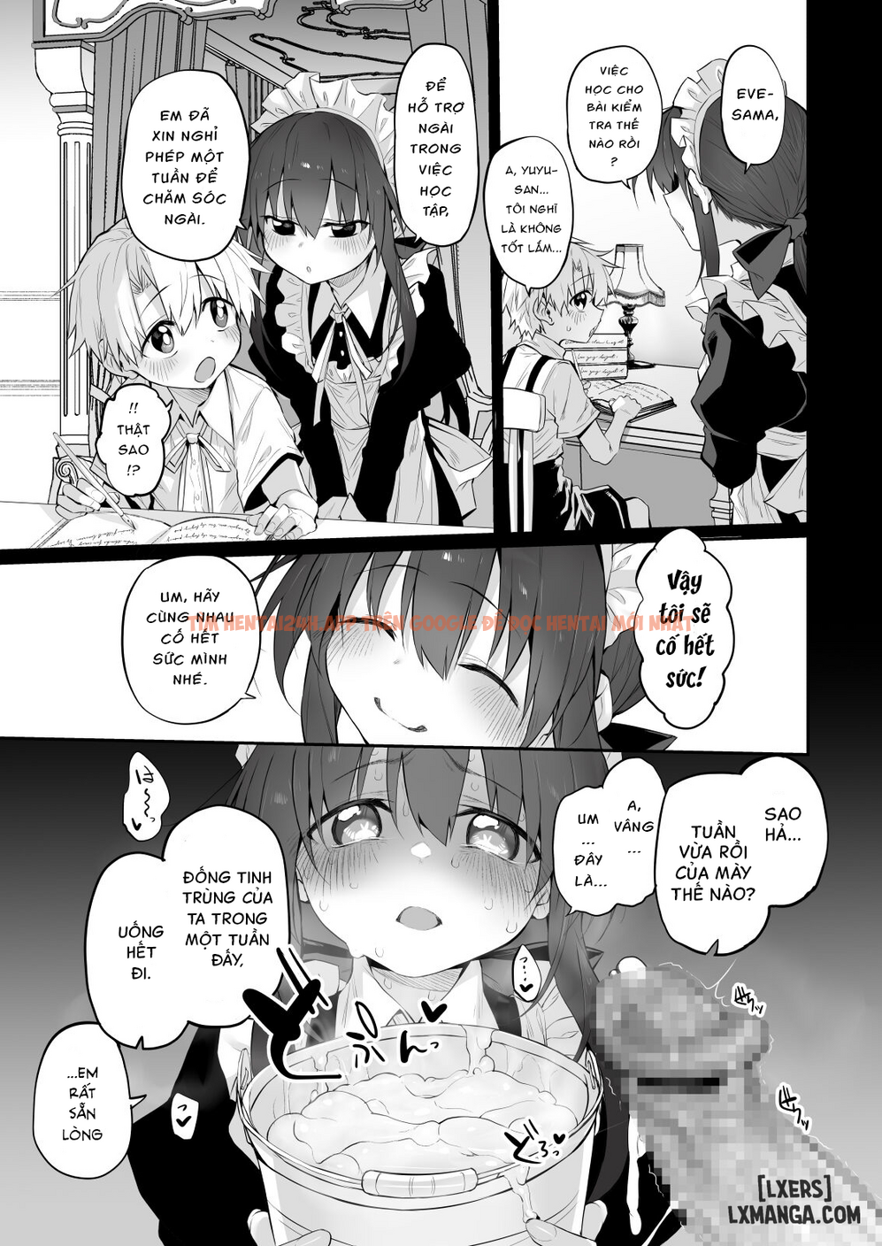 Trang truyện 21 trong truyện tranh Boku No Hatsukoi Maid Ga Otou-sama Ni Netorareru Wake Ga Nai - One Shot - lxmanga.org