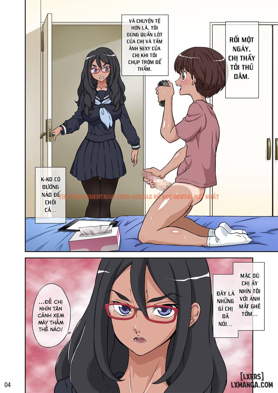 Trang truyện 2 trong truyện tranh Boku No Nee-chan Wa Chouzetsu Kami Body Tensai Chijo - One Shot - www.truyentvn.net