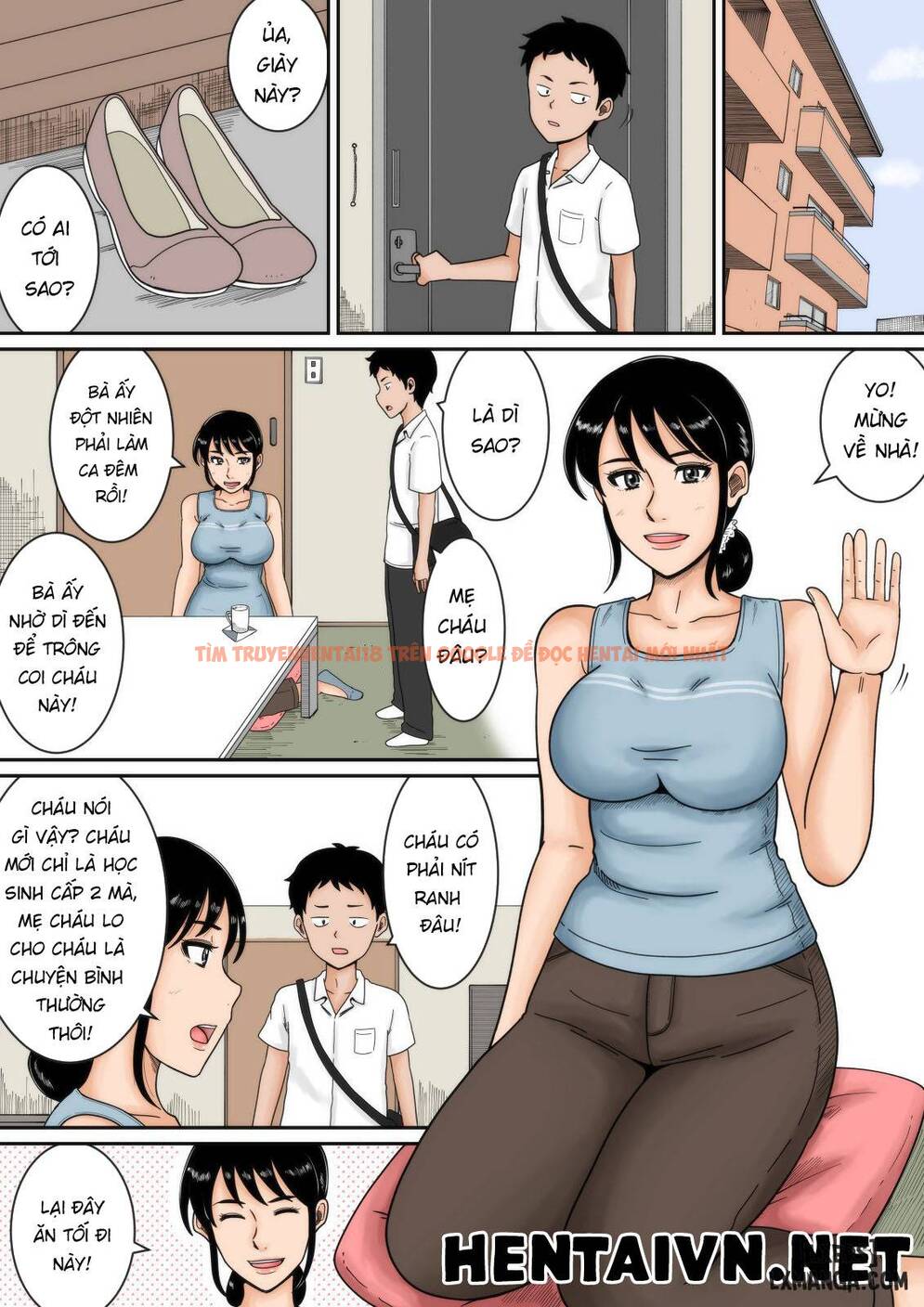 Tôi Và Dì Tôi Loạn Luân - One Shot