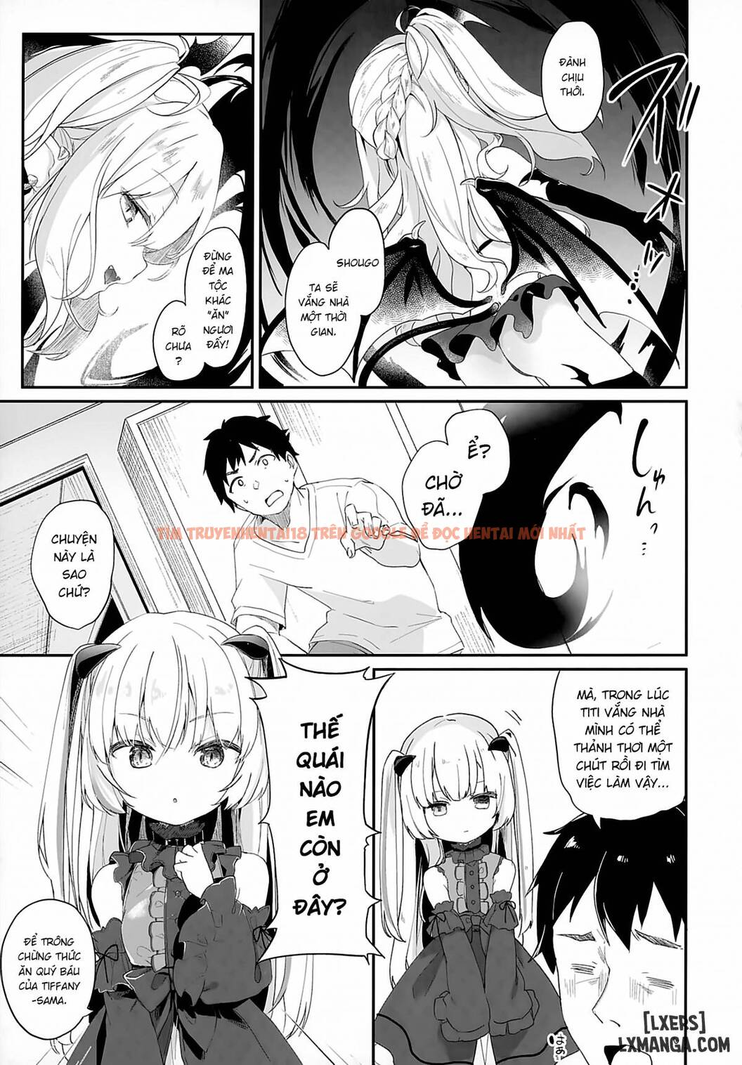 Trang truyện 4 trong truyện tranh Boku Wa Chiisana Succubus No Shimobe - Chap 2 - lxmanga.org